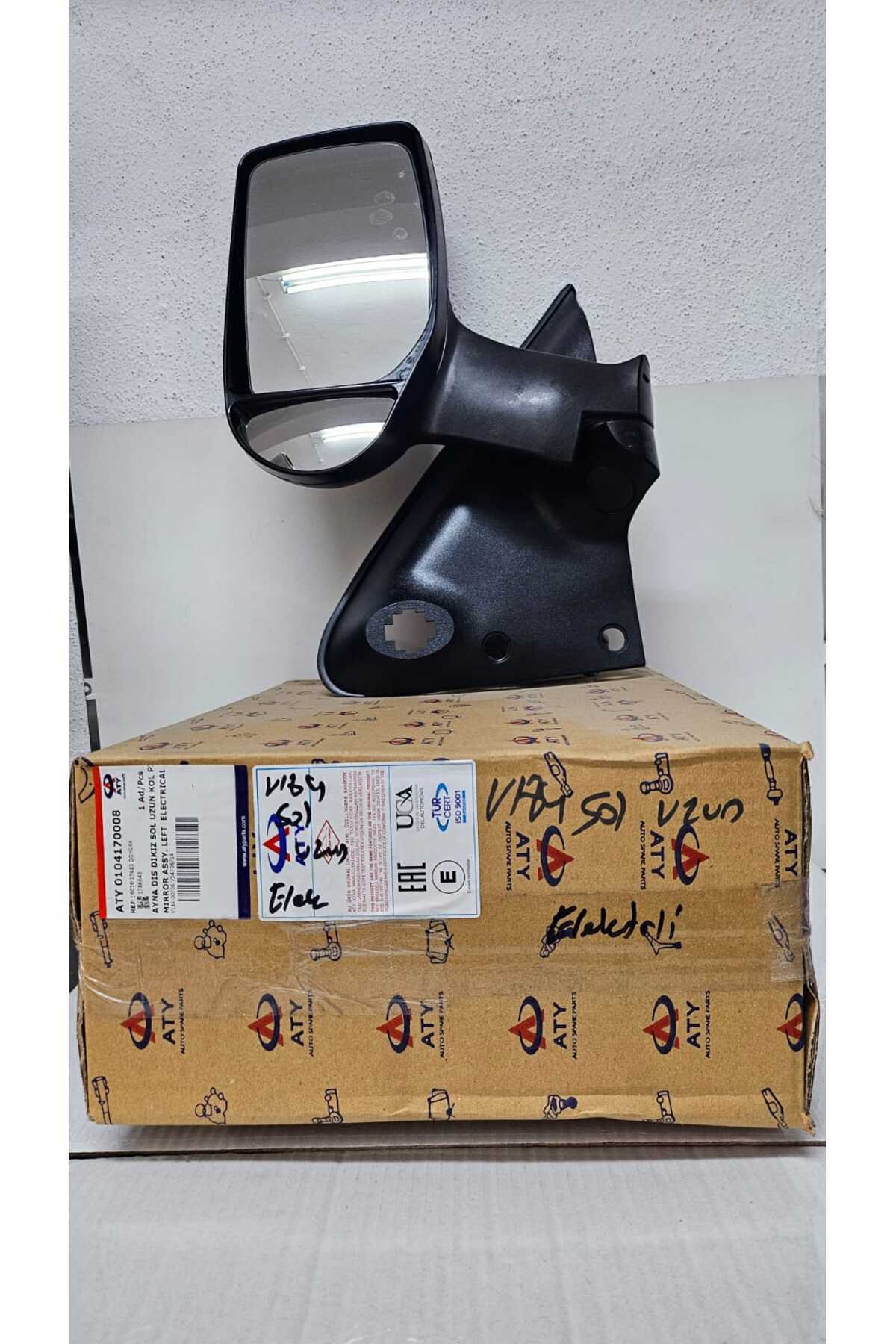 ATY Ford transit V184-V347 2001-2013 sağ elektrikli ayna uzun kol