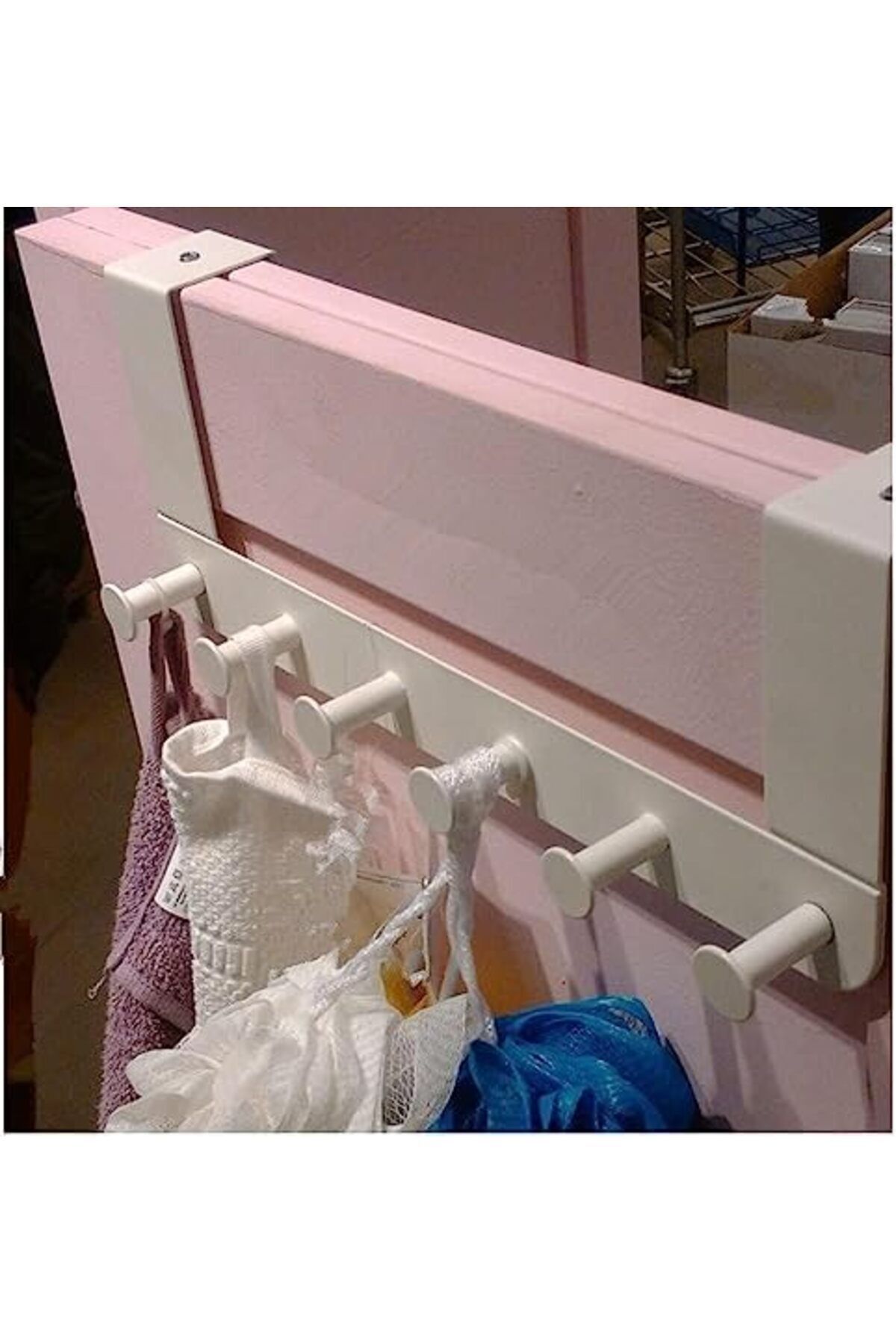 STOREMAX jvnnSHOP Enudden Kapı Askısı Kancaları Beyaz Metal Robe Havlu Kemerleri 646268
