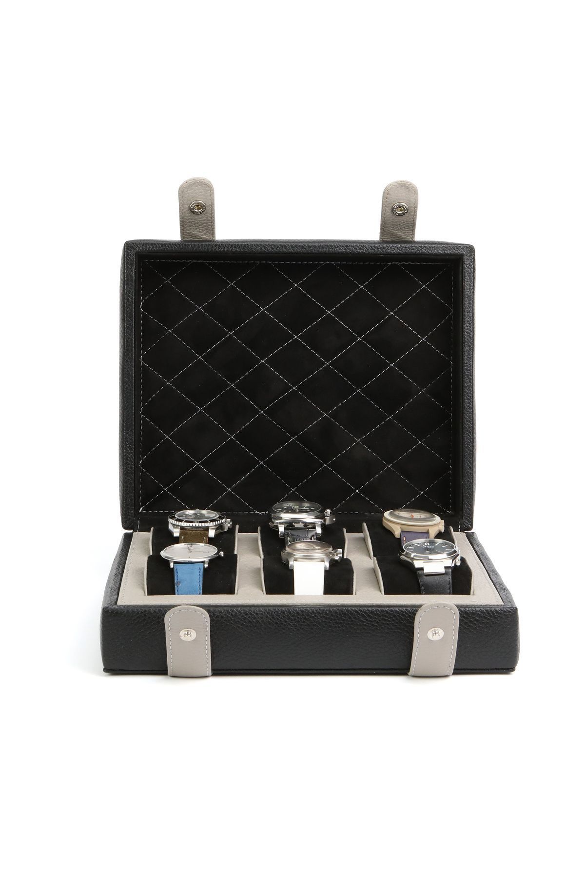 Onywatch Deri Saat Kutusu Saat Koleksiyon Kutusu Çoklu Saat Kutusu Watch Box Watch Holder