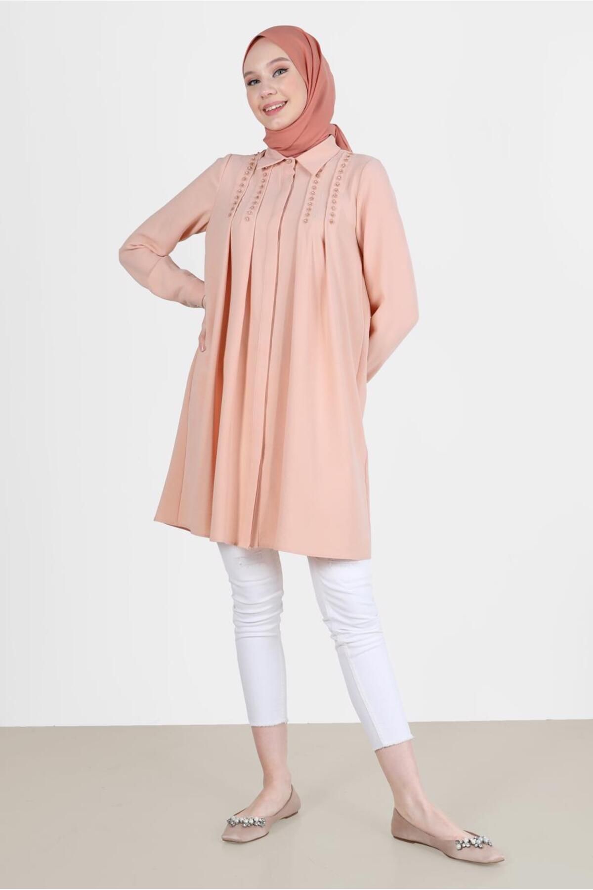 تونیک سنگی چین دار 42538 Alvina