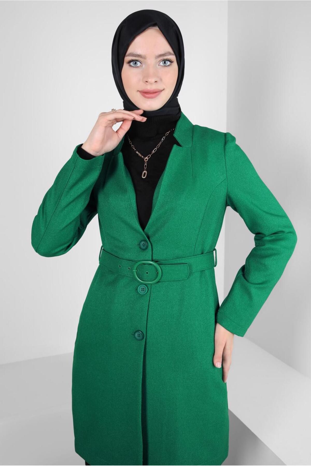 ژاکت کمربندی 44274 Alvina