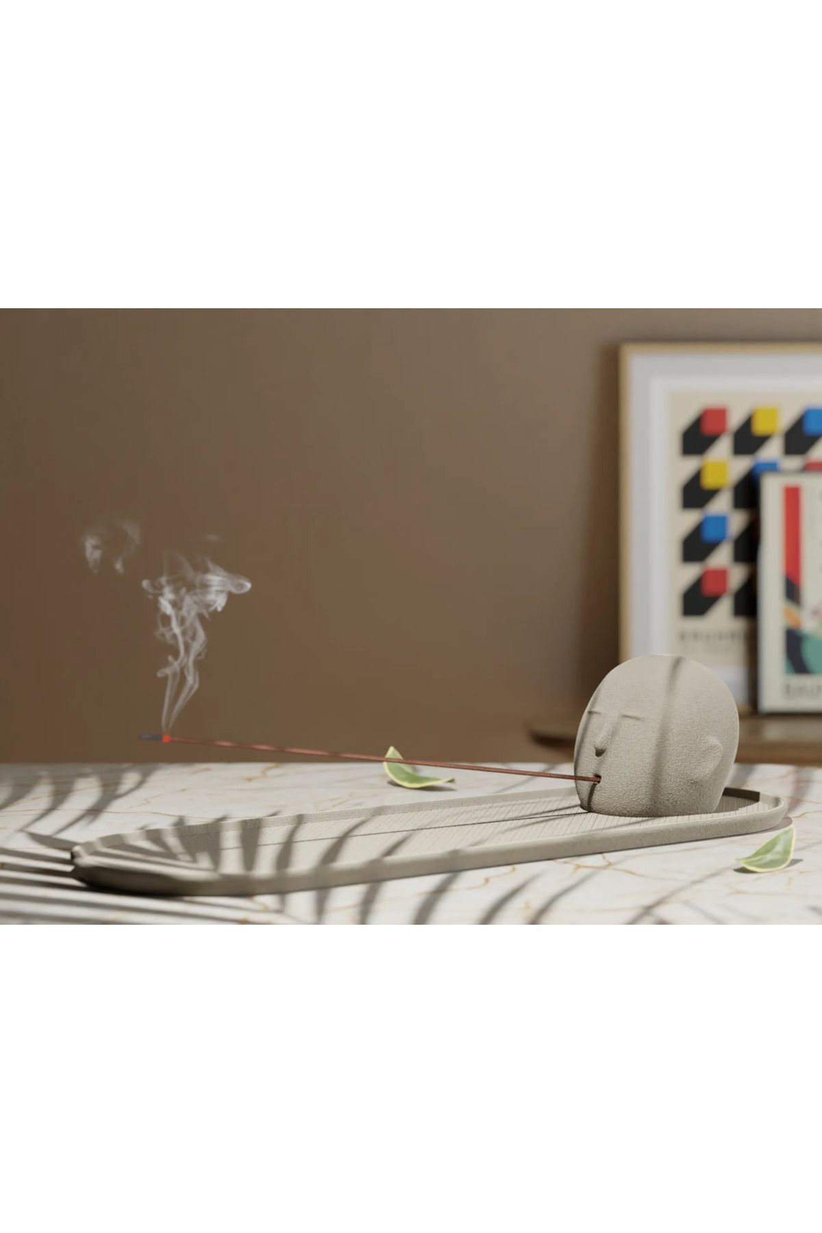 Home Yüz Figürlü Bohem Tütsülük - Tütsülük Standı - Meditasyon ve Dekoratif Kullanım