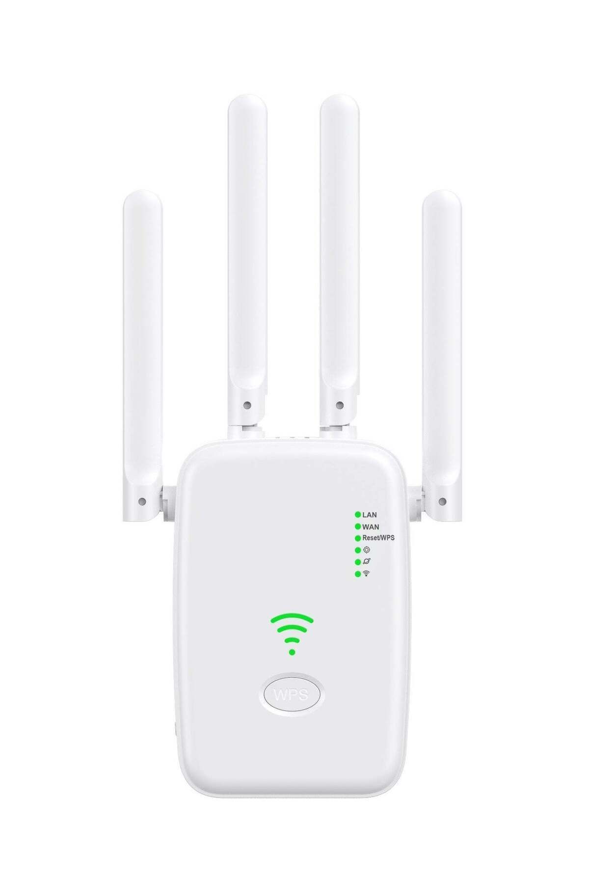 Generic-Wifi Repeater Network Extender Signal Booster, Smart Wifi Range Extender 300mbps With Four Antennas 7
