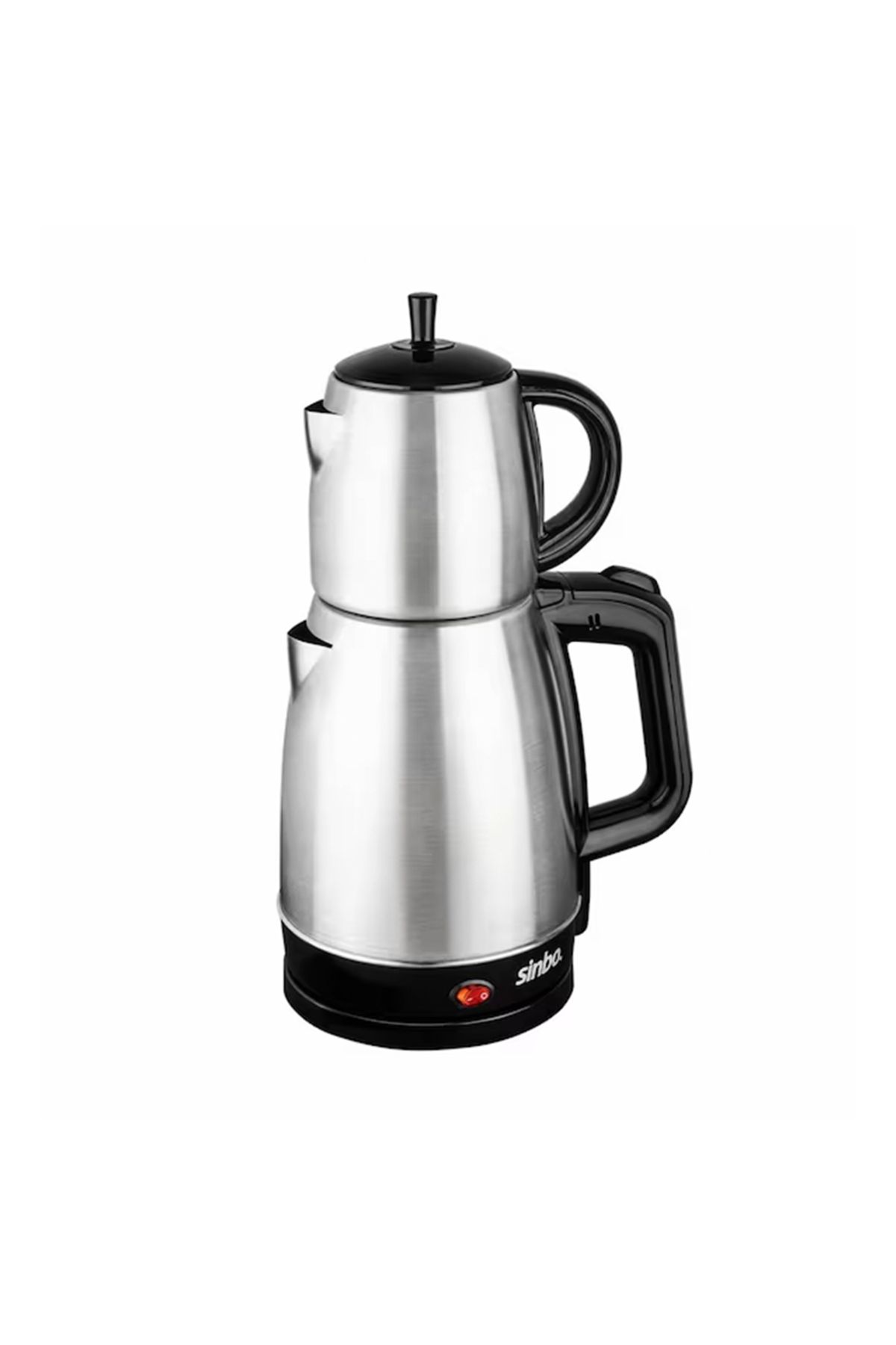 RubyBoutiques SİNBO STM-5831 ELEKTRİKLİ ÇELİK ÇAY MAKİNESİ ÇAYCI 1.7LT + 0.7LT ÇAY SÜZG - BLC3038-2685
