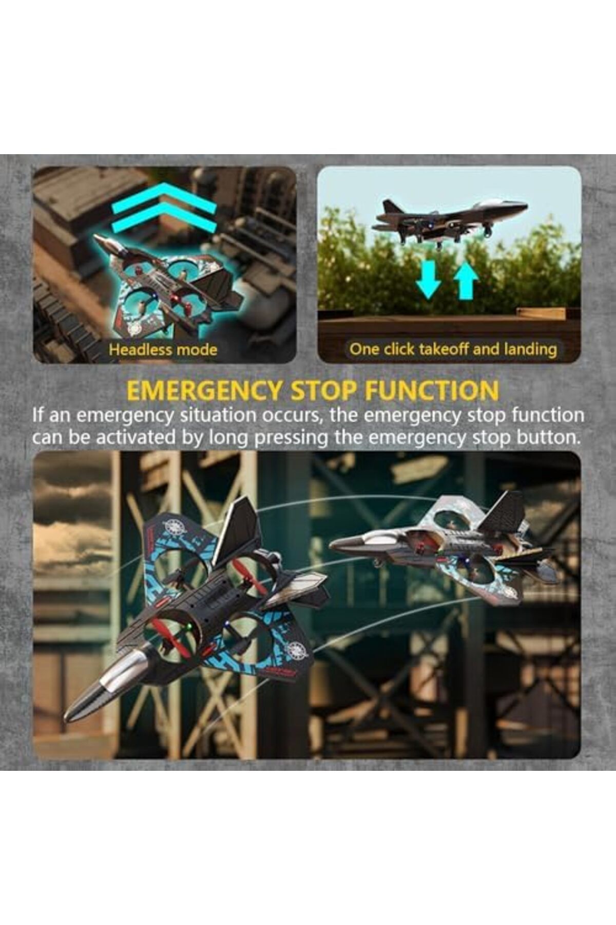 Generic-RC Airplane, 2.4GHz Remote Controlled Airplane, L0712 4 Channel Remote Control Airplane, Remo 7