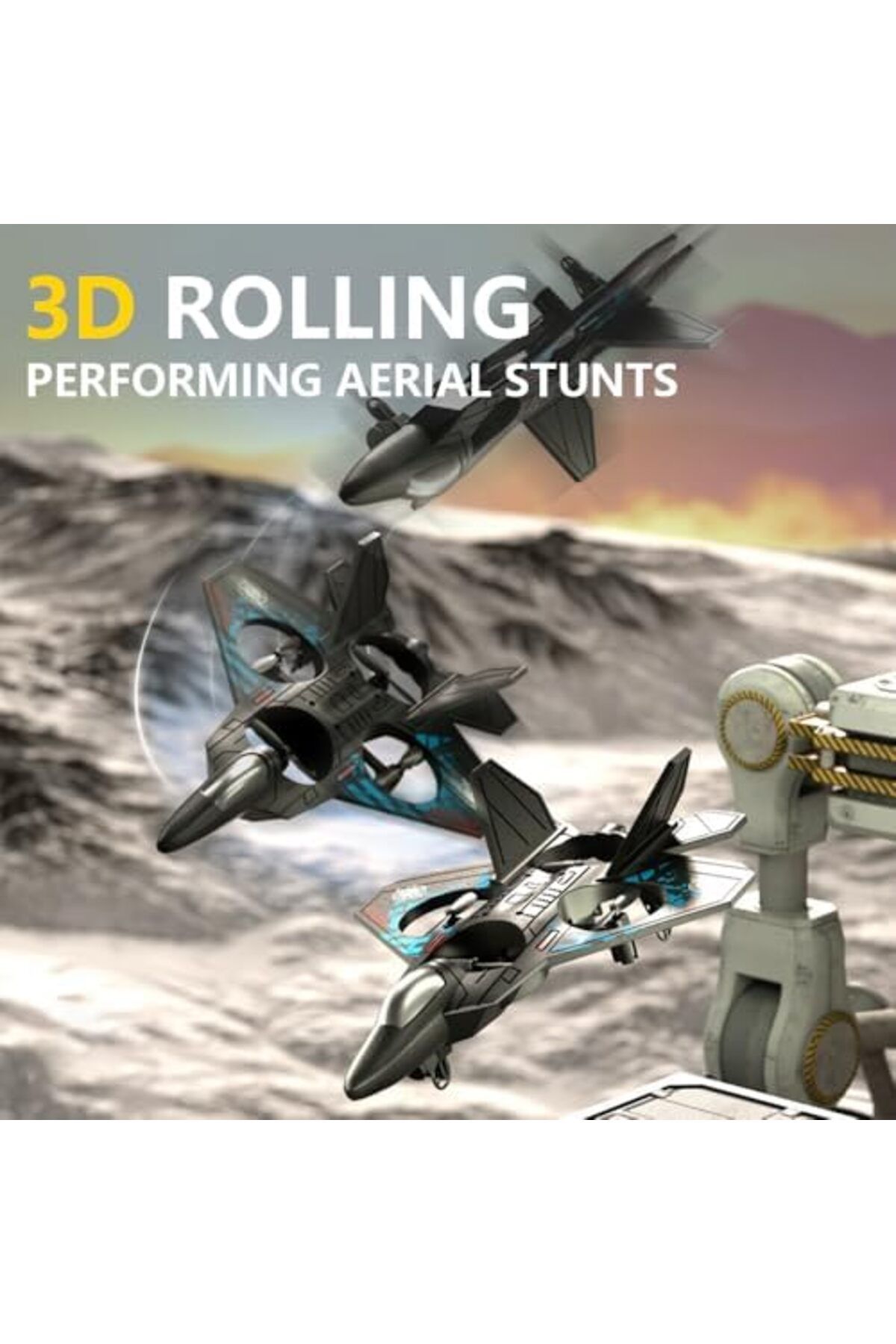 Generic-RC Airplane, 2.4GHz Remote Controlled Airplane, L0712 4 Channel Remote Control Airplane, Remo 5
