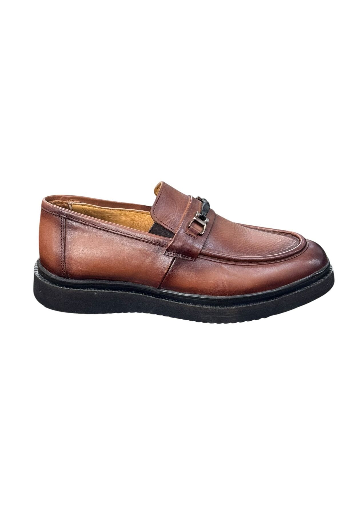 کفش های کلاسیک مردانه TABA DAILY اورجینال Greyybull Shoes