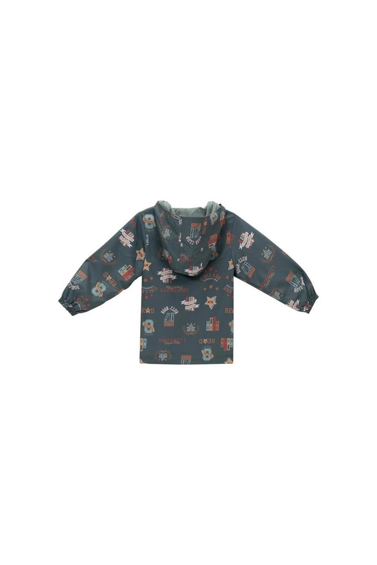 Zeyland Unisex Çocuk Yağmurluk-Yeşil fotoğrafı 2 (önizleme)
