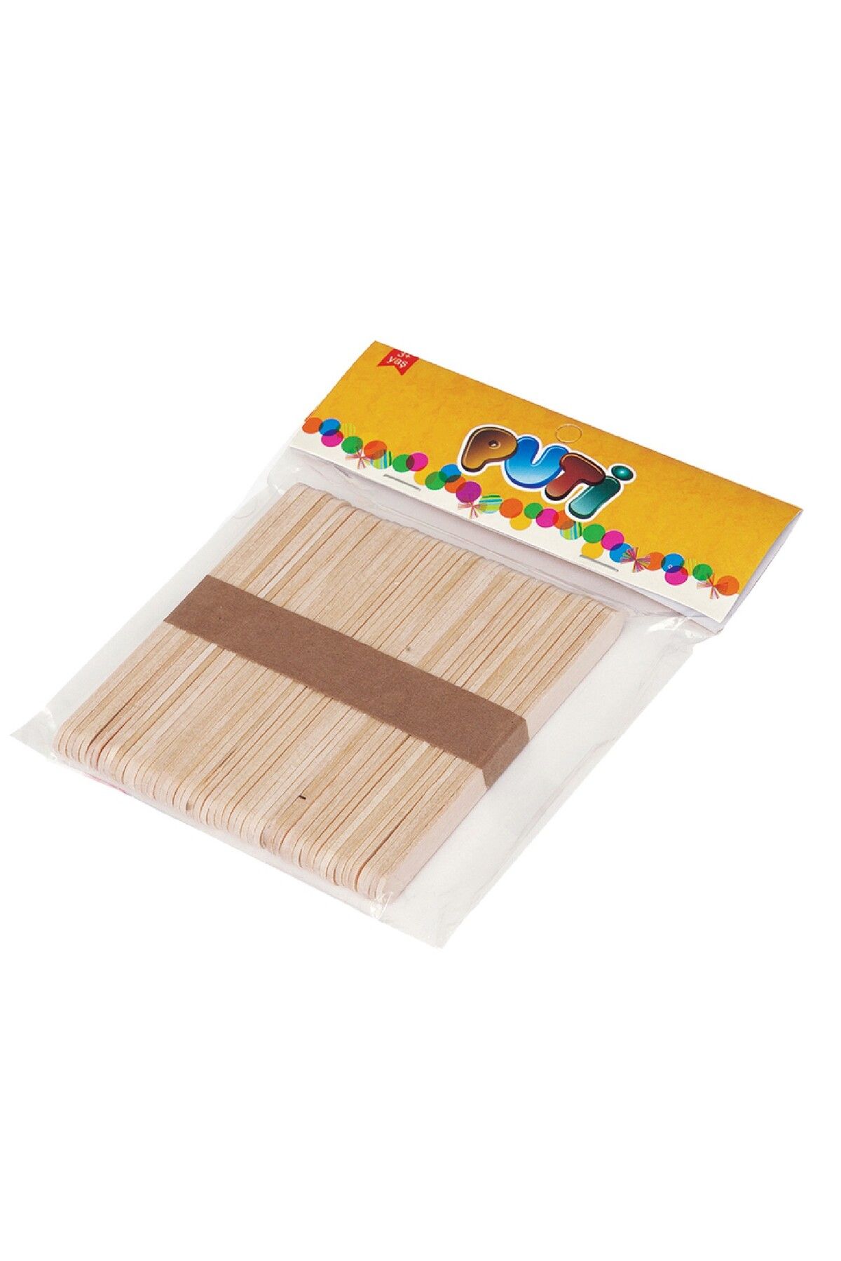 Puti Dondurma Çubuğu Naturel 50 Adet
