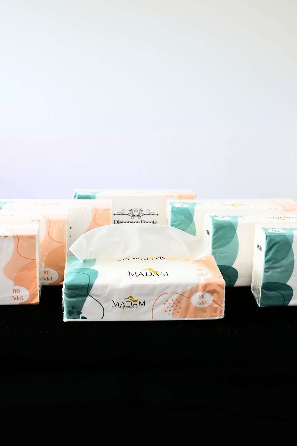 PLT Design 3 Katlı Çek Kullan Dispenser Peçete Havlu (8 Paket x 80 Adet)