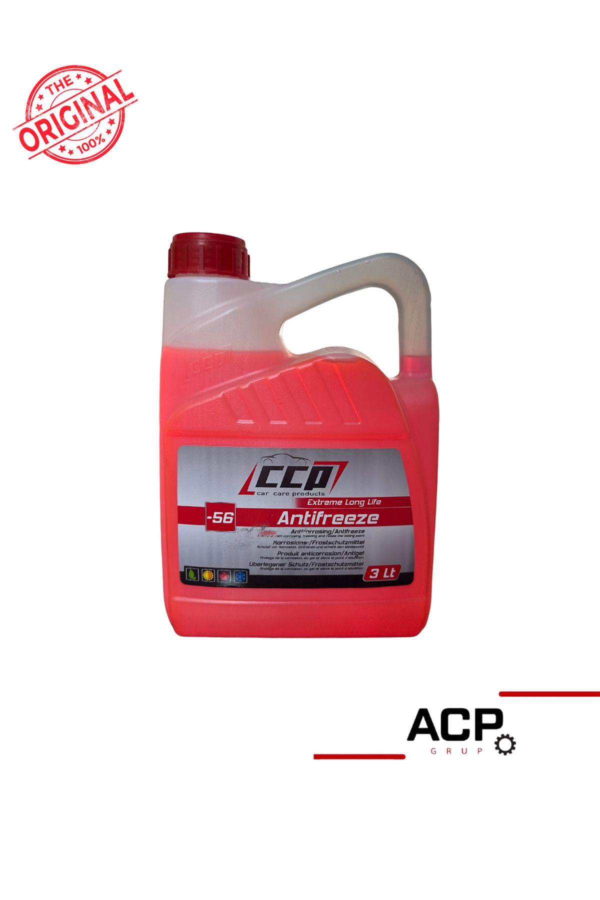 CCP ANTİFREEZE KIRMIZI EXTREME LONG LİFE -56 Derece 3Lt