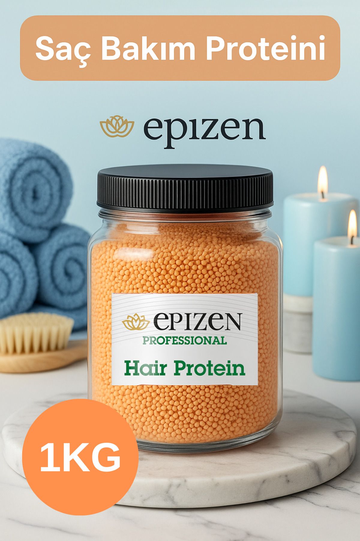 1 KG - Saç Bakım Proteini / Saç Açma Ve Boya İşlemlerinde Yıpranmalara Karşı Özel Ürün