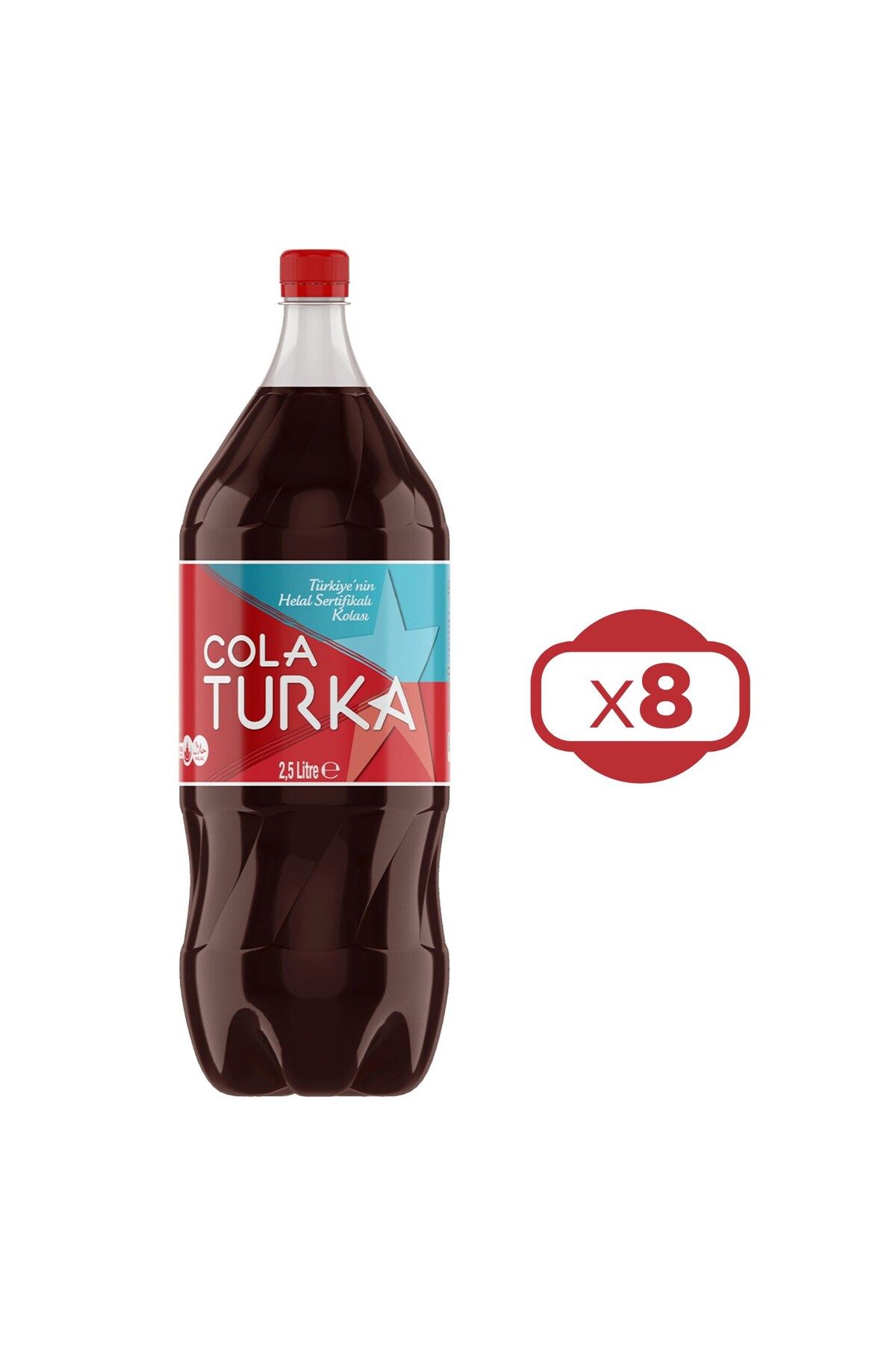 Ülker Cola Turka 2,5 lt x 8 Adet
