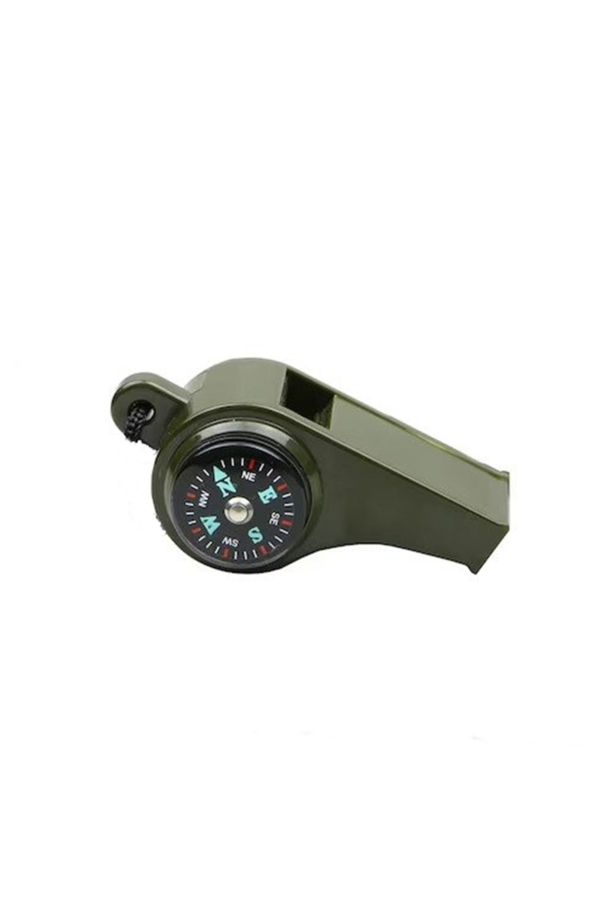 Depox Fluier Ideallstore 3 În 1 Cu Busolă Și Termometru, 6 Cm, Verde - One Size