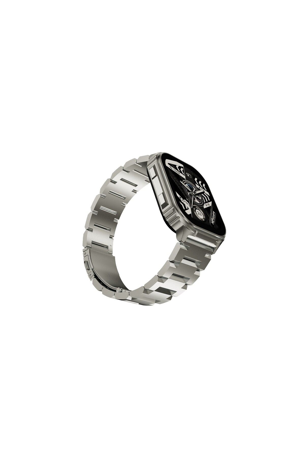 HiFuture-Ultra3 Pro Bluetooth 5.3 Amoled Screen Ip68 2.04 Inch 52mm Smart Watch with Call Feature Silver 3