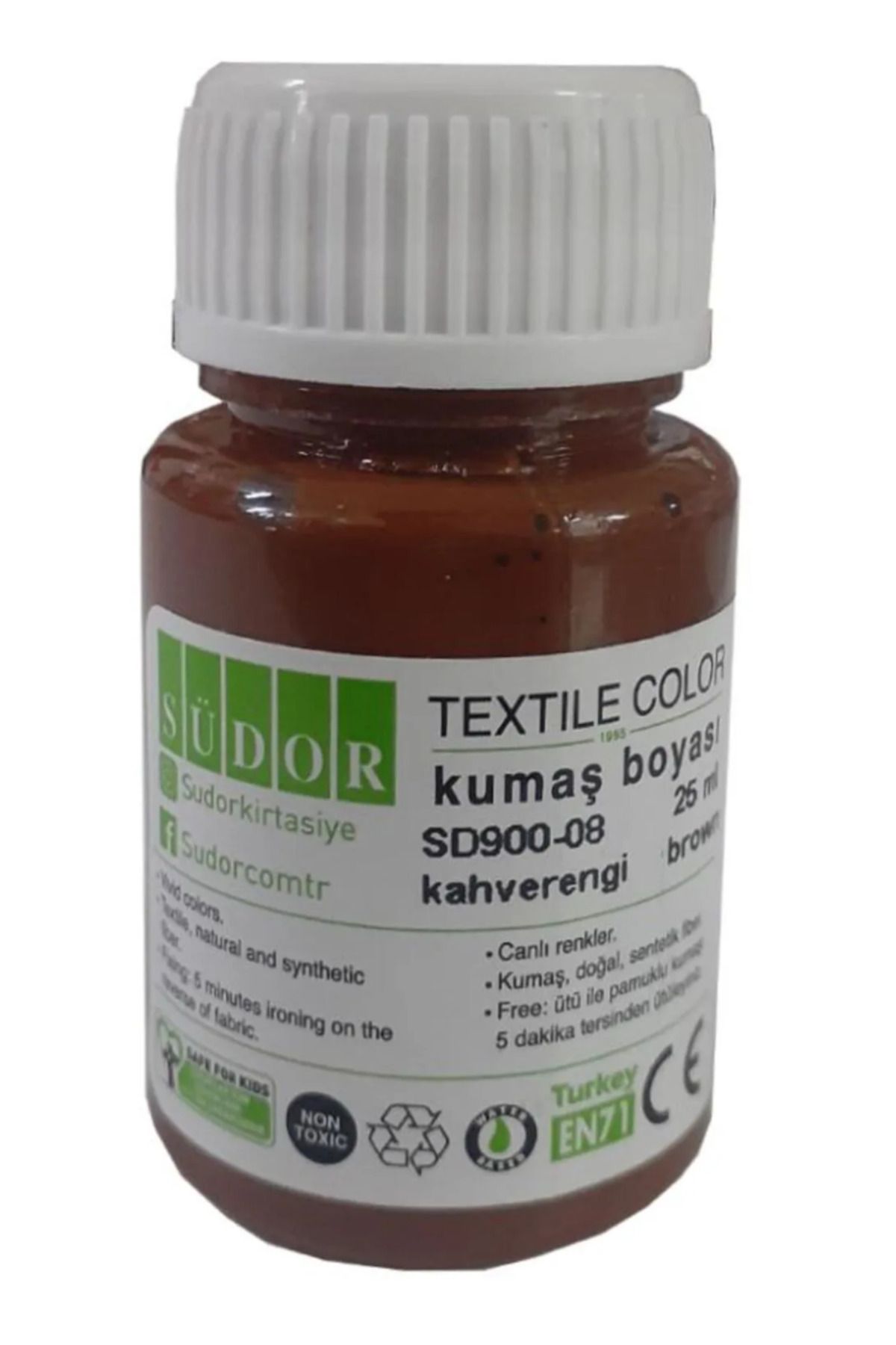 Glanart Kumaş Boyası Tişört Çanta Tekstil Boyası 25 ml 1 Adet südor kumaş boyası