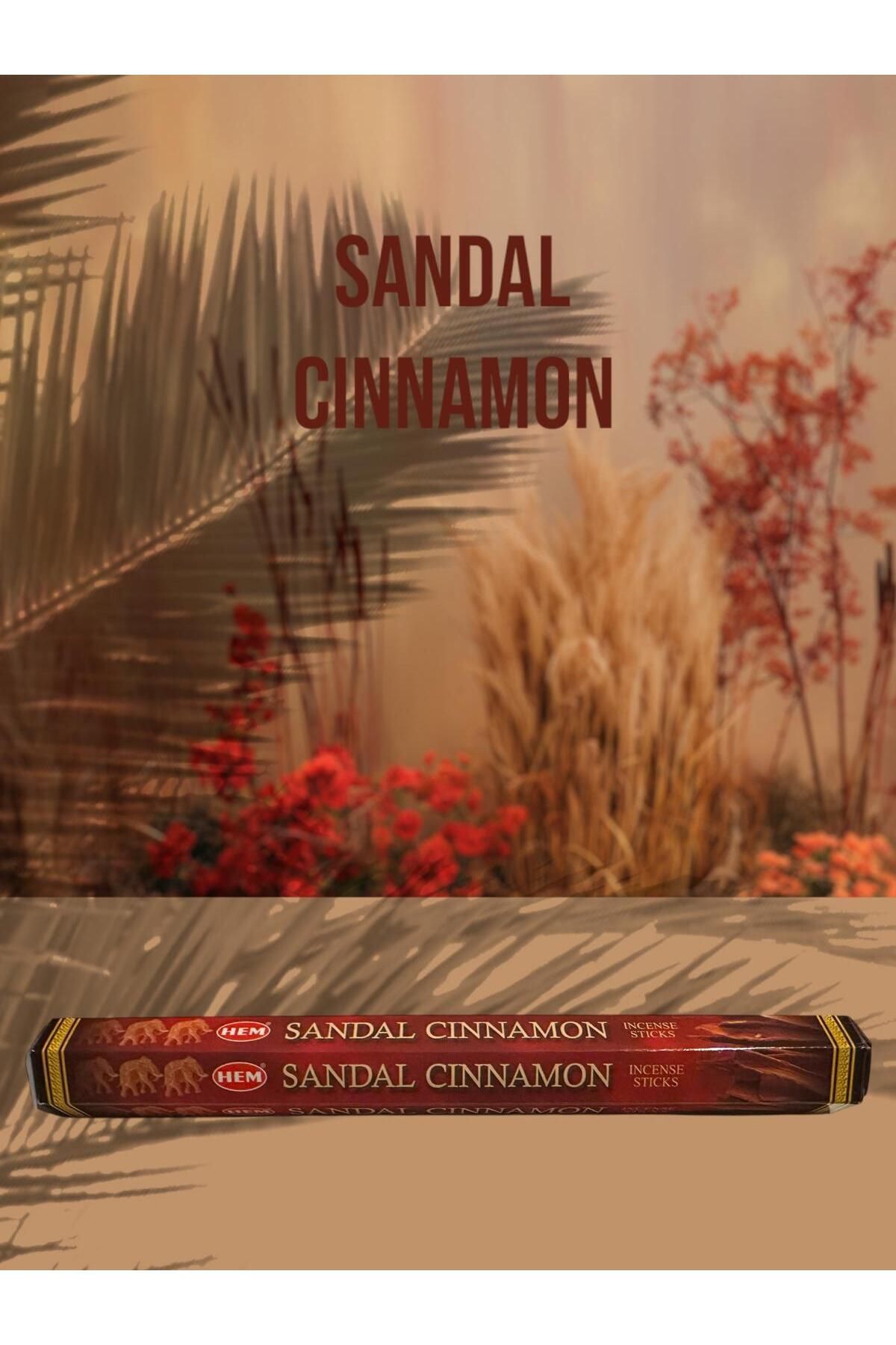 Hem Sandal Tarçın Çubuk Tütsü 20 Çubuk