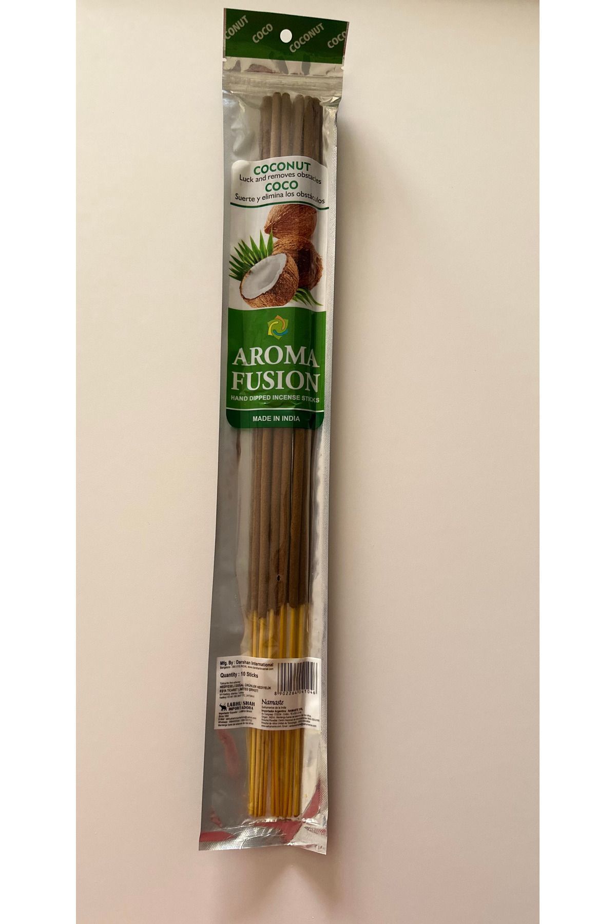 LİNA WOOD Organik Doğal 10 Adet Çubuk Tütsü 50 Cm