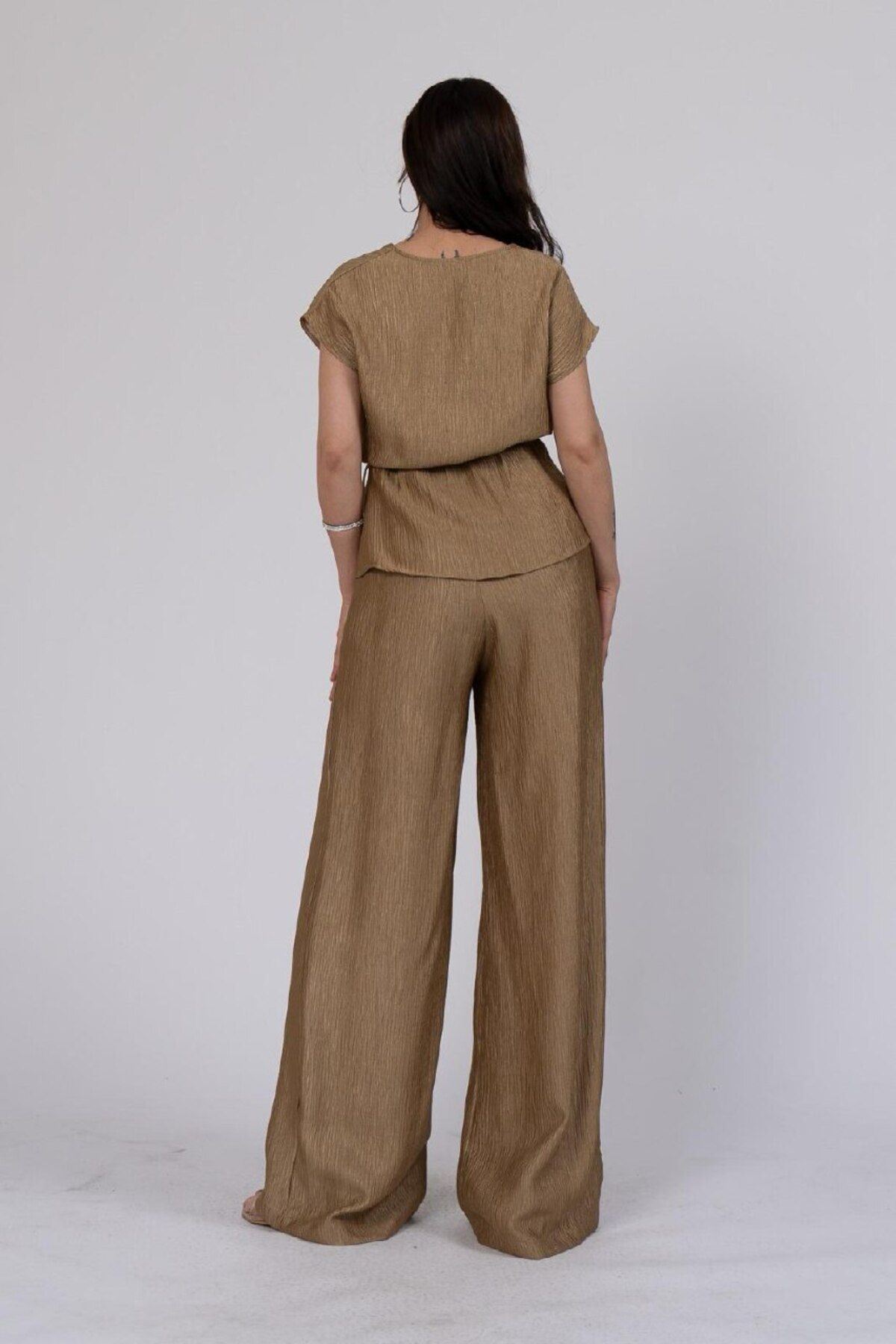 MONETA ANİTA-New Season Premium Bright Mustard Vest/Pants Set/ Wedding, Event, Party, Meeting Collection 3