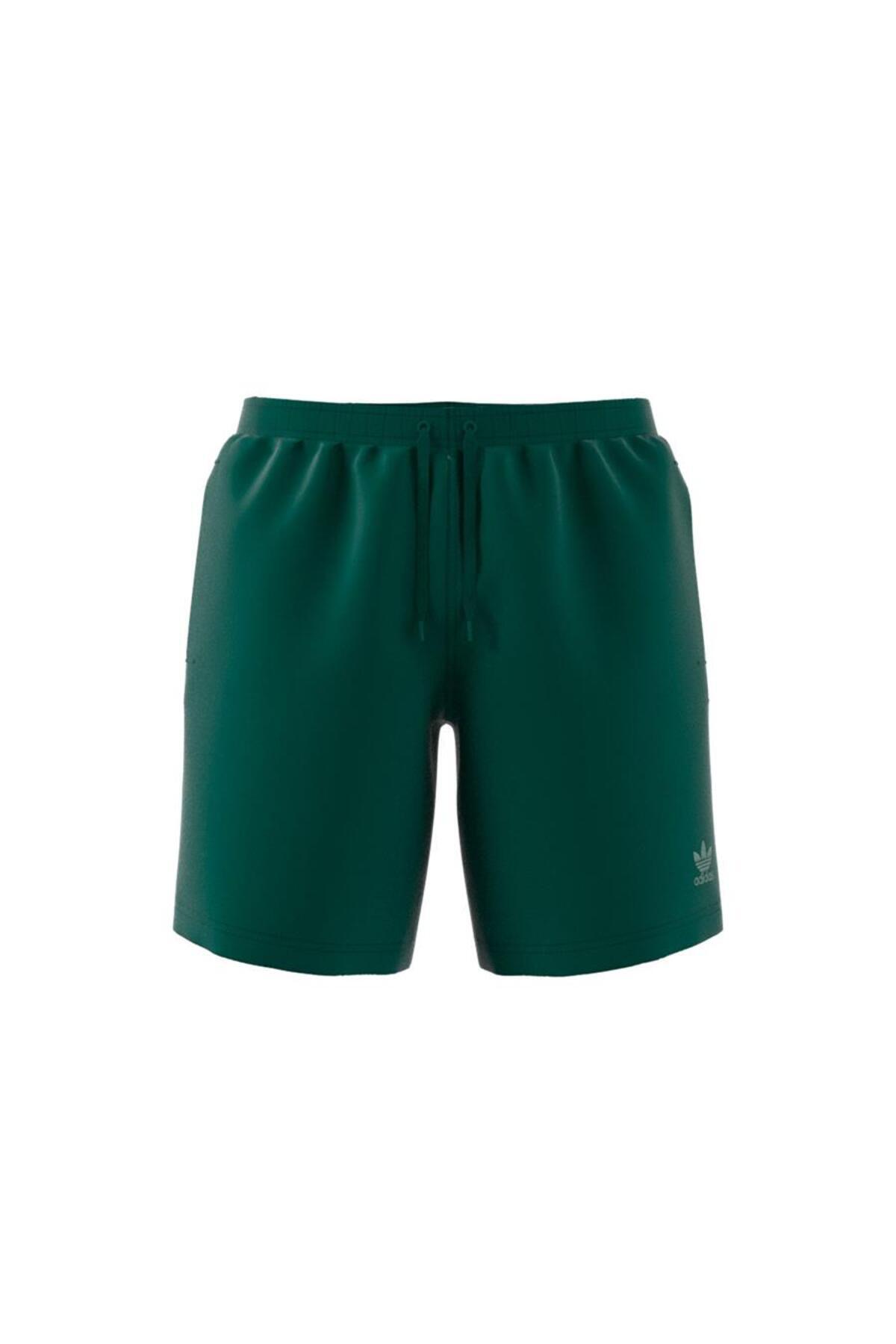 adidas-Men's Green Swim Shorts Adıc Solid 8Inc Jg1049 8