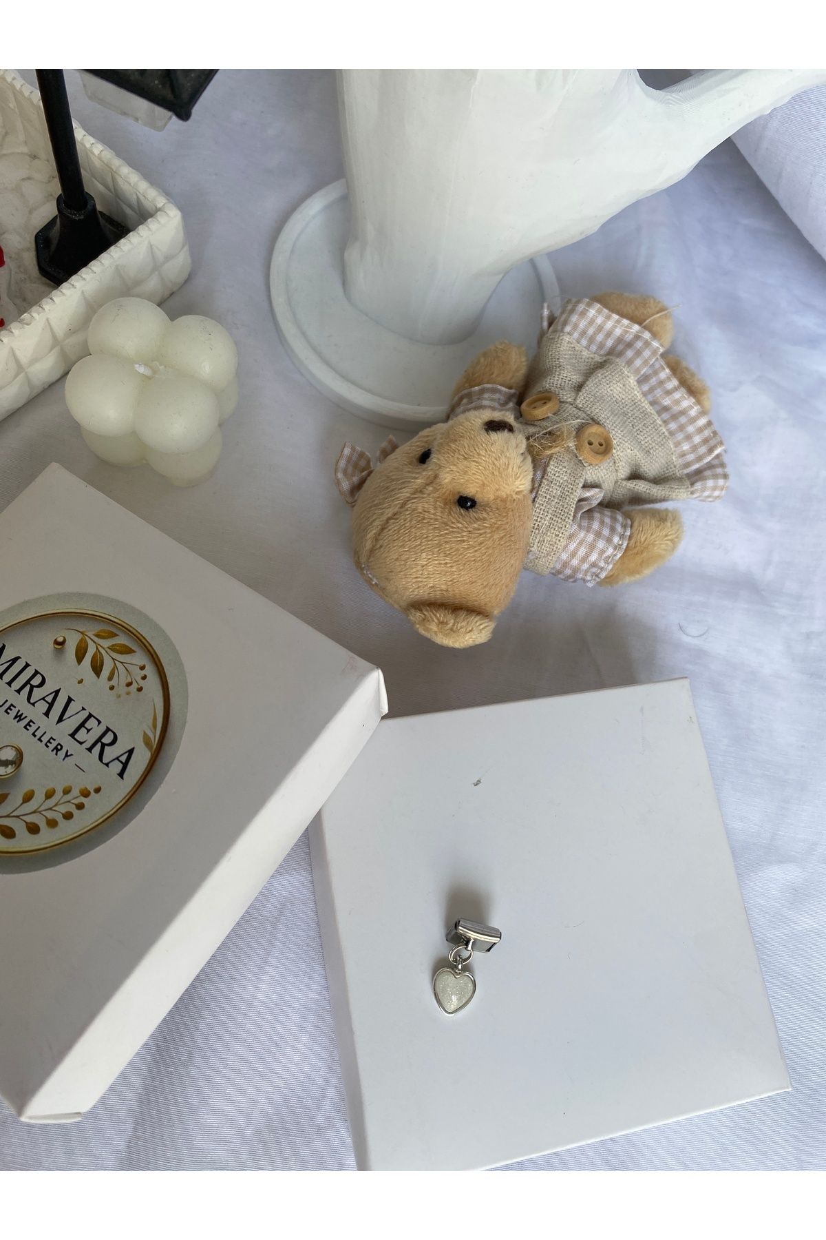Miravera Jewellery Çelik İtalyan Bileklik Charmı