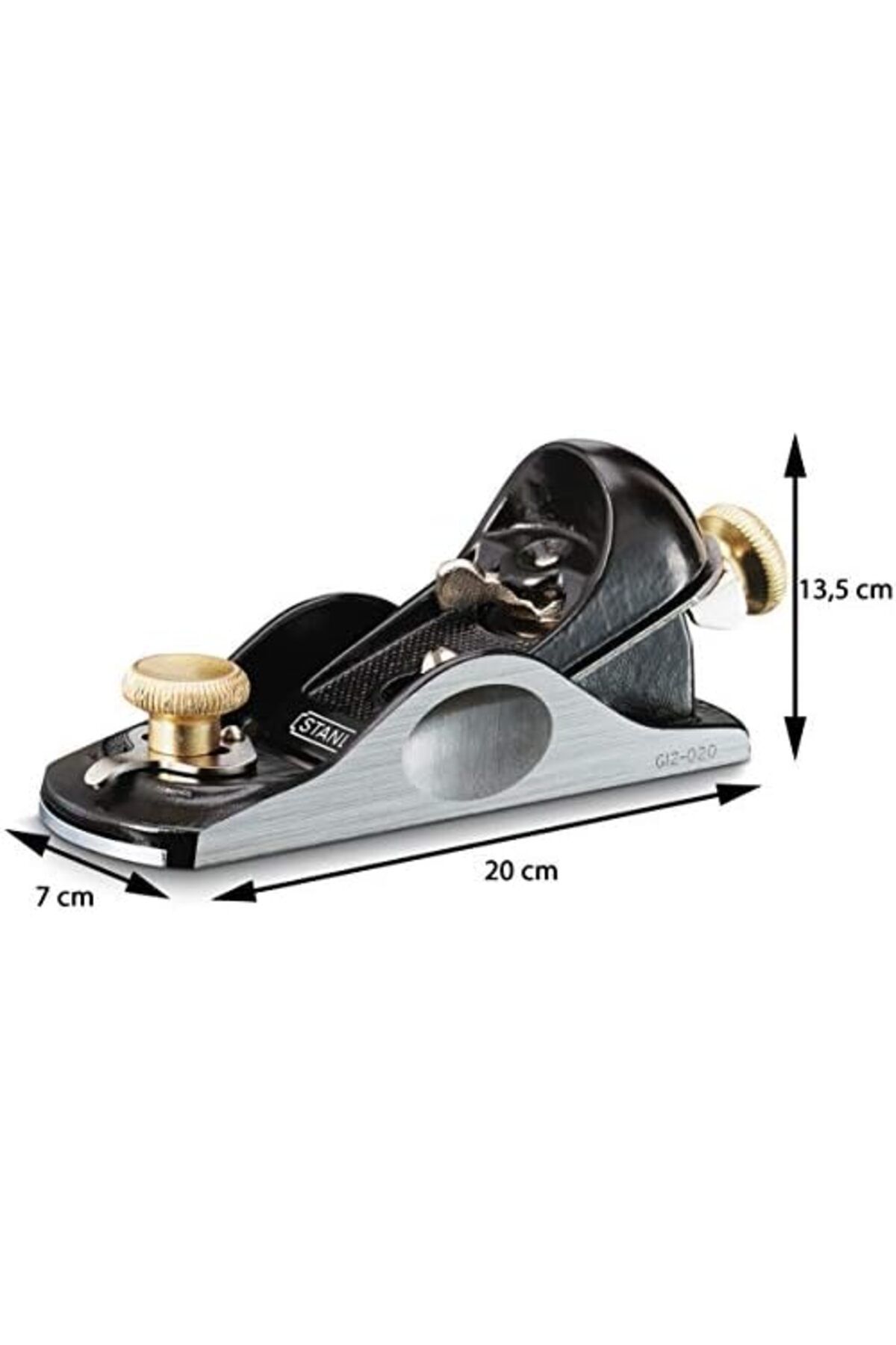 Stanley-1-12-020 No. 9 Block Plane, Black/Silver 8