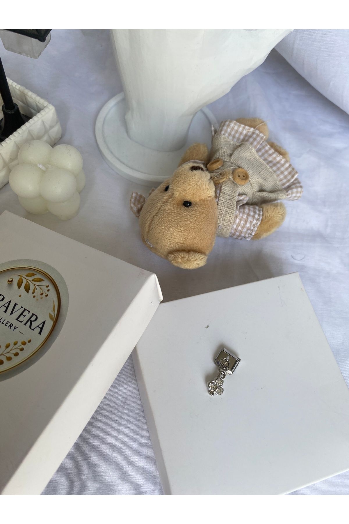 Miravera Jewellery Çelik İtalyan Bileklik Charmı