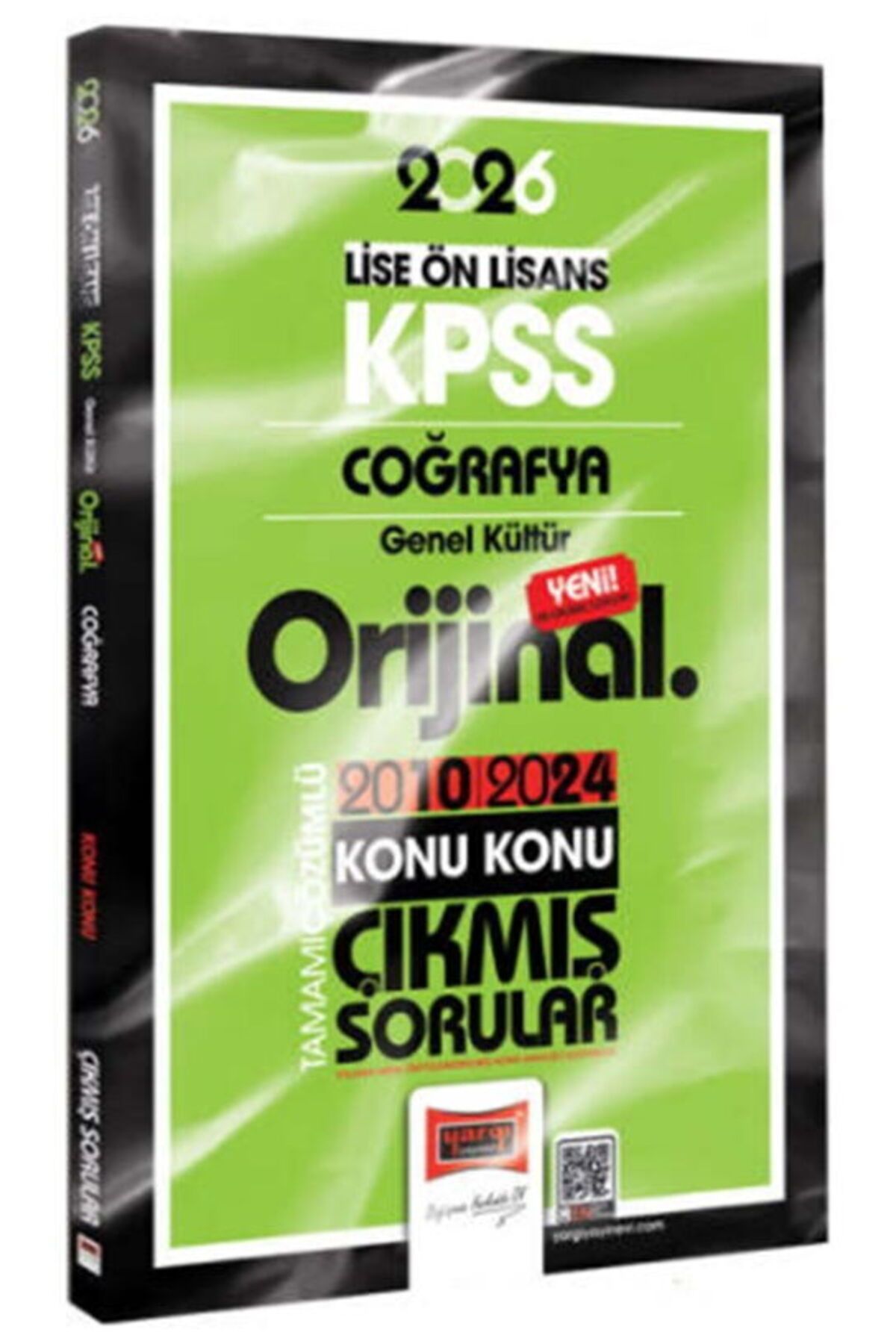 Yargı Yayınları Yargı Yayınları 2026 KPSS Lise Önlisans Coğrafya Orijinal 2010-2024 Konu Konu Çıkmış Sorular