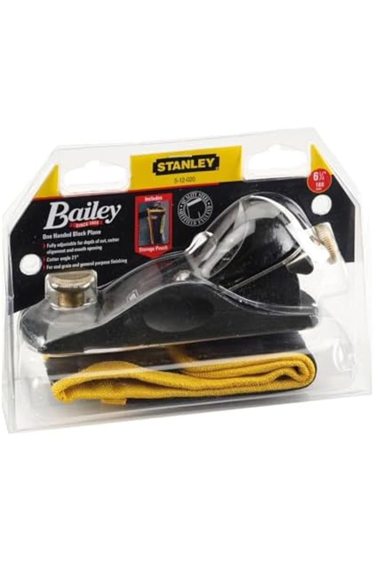 Stanley-1-12-020 No. 9 Block Plane, Black/Silver 4