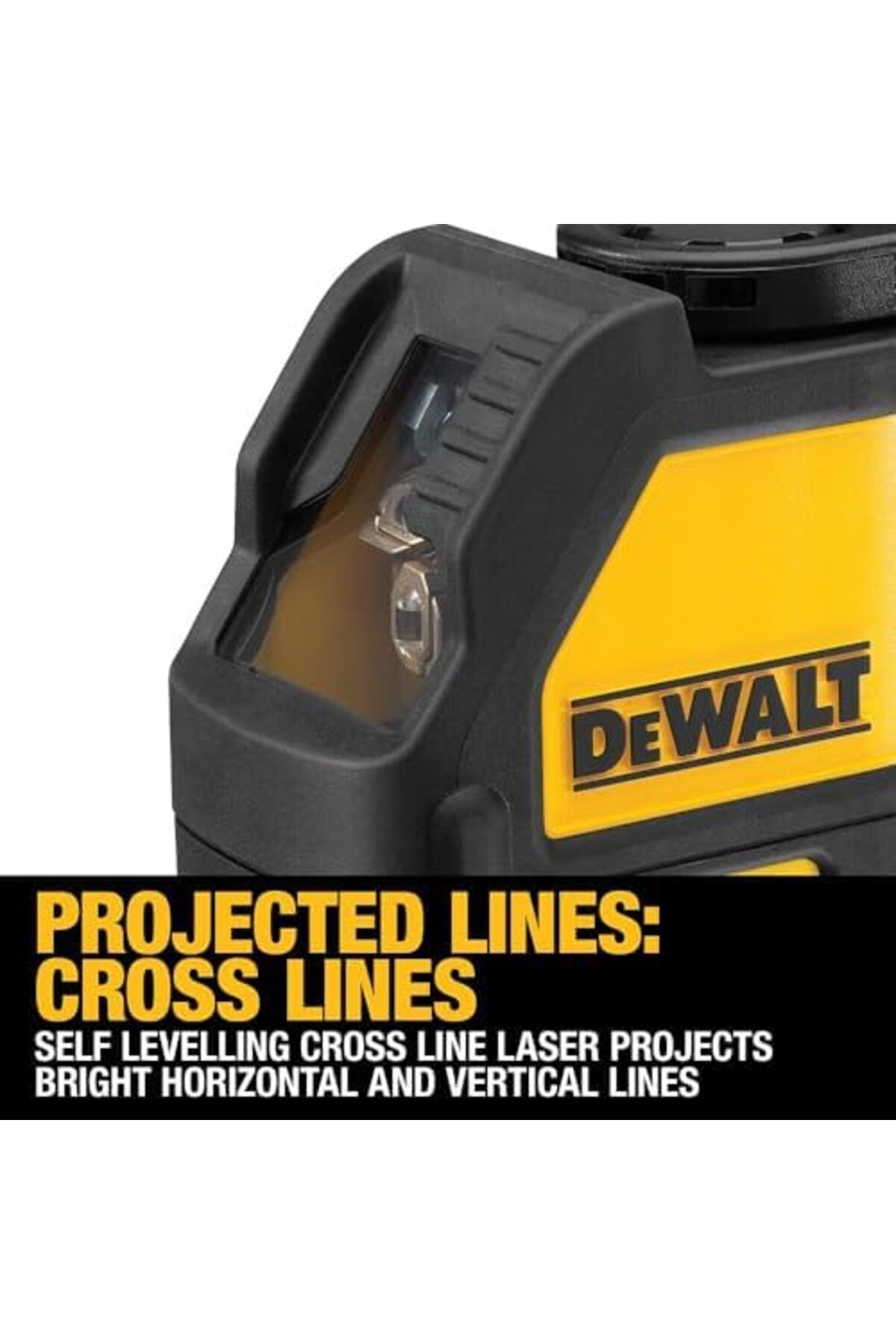 Dewalt-DEWALT Line Laser, Self-Leveling, Cross Line, Red Beam (DW088K) 3