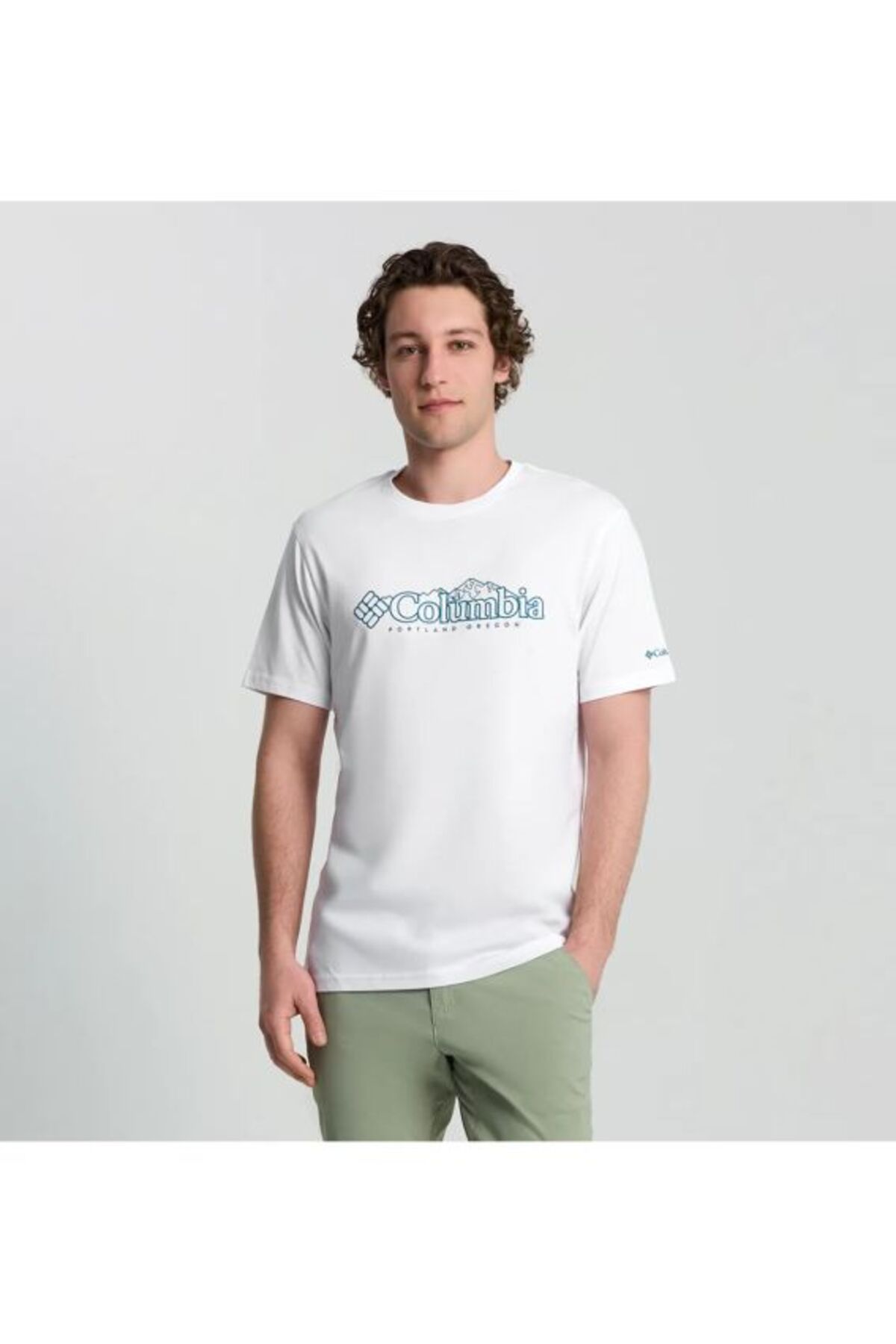 تیشرتمردانهColumbiaسفید