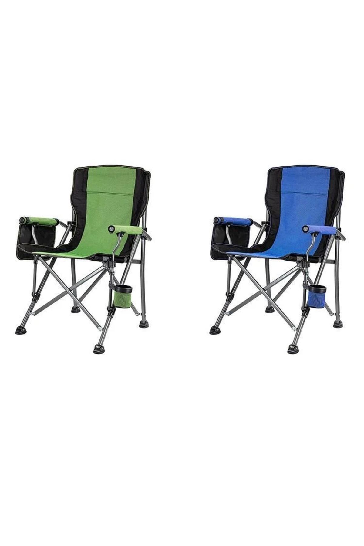 MADFOX Roxy Katlanır Kamp Sandalyesi Green/Black