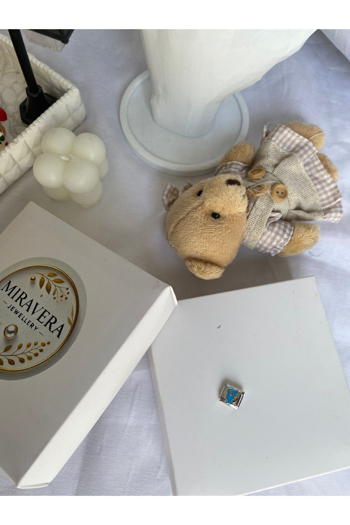Miravera Jewellery Pokemon Serisi Çelik İtalyan Bileklik Charmı