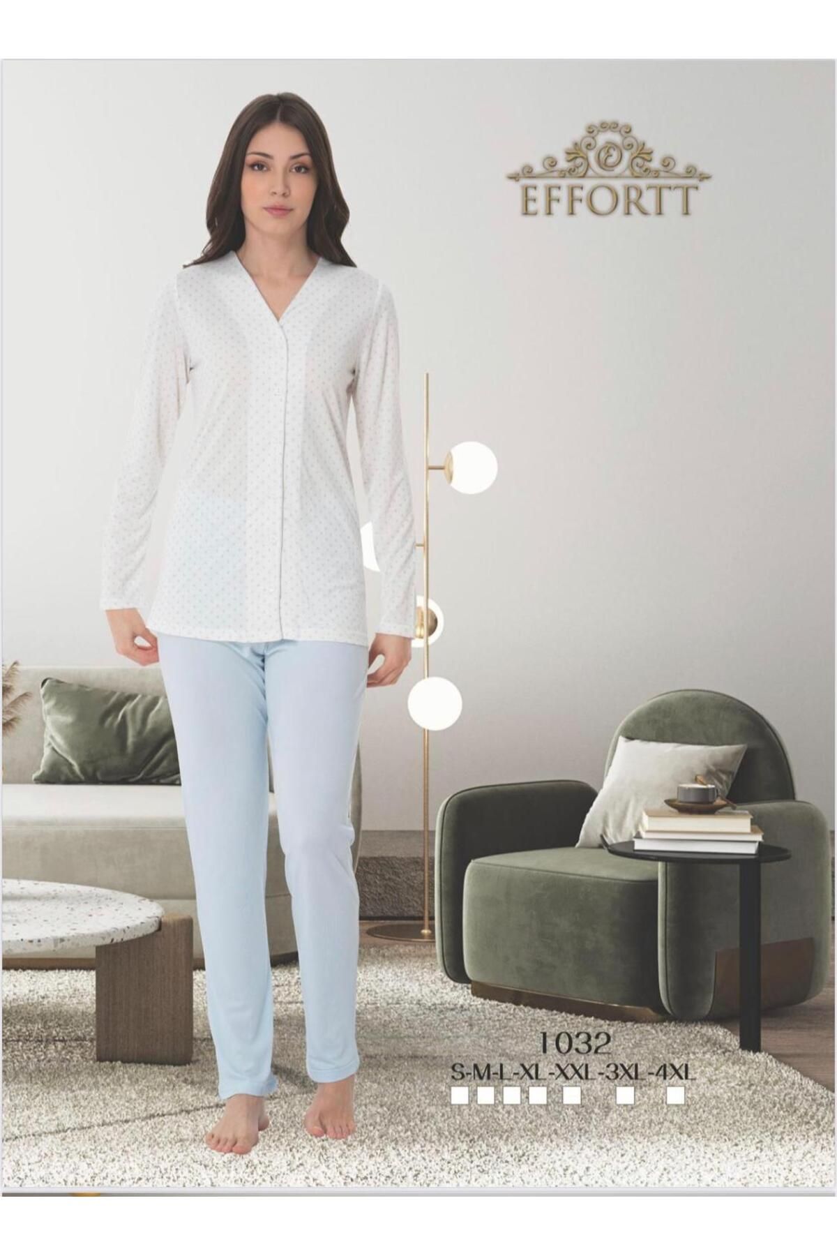 EM&FA TEKSTİL-Effort Regular and Plus Size Pajama Sets 2