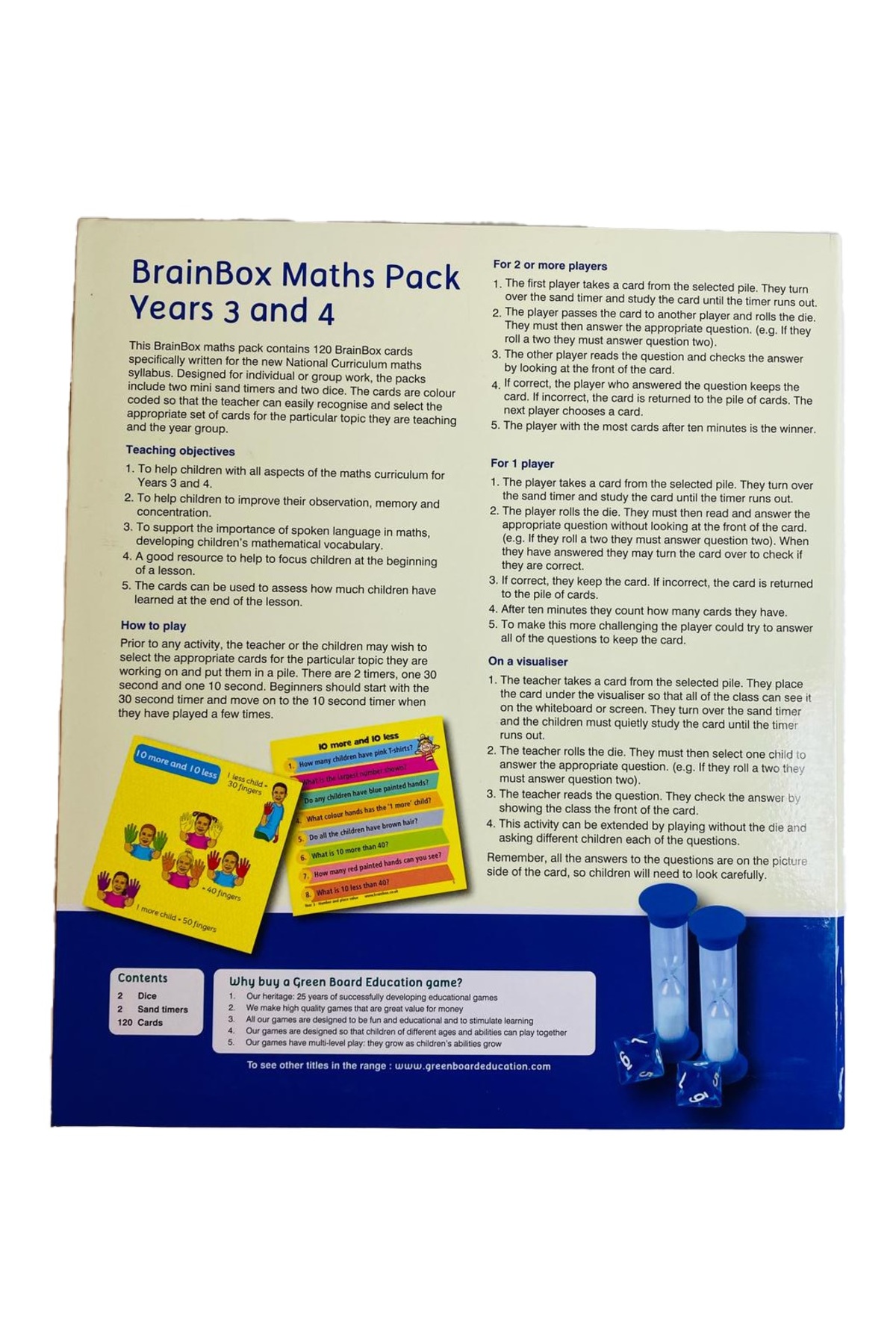 بسته ریاضی برینباکس ۳-۴ (بسته ریاضی سالهای سوم و چهارم) – انگلیسی