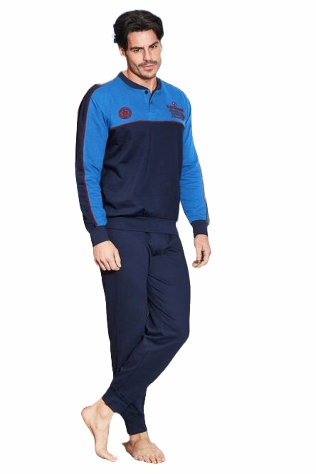 Navigare-Men's long pajamas Navigation 141721 1