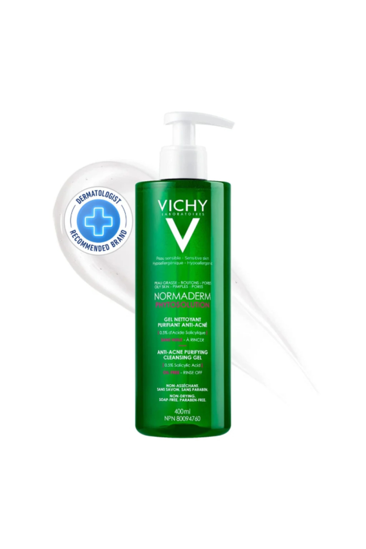 Vichy Vichy Normaderm Phytosolution Deep Cleansing Gel Wash 400ml
