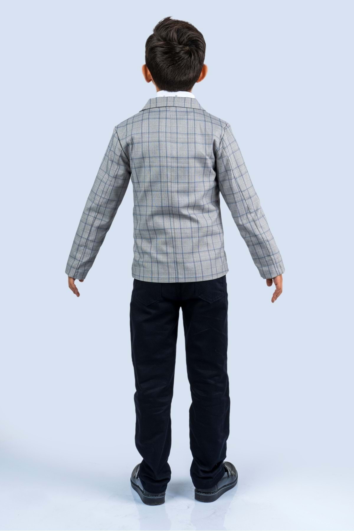 s.t. sebat tekstil-Boy's Stripe Pattern Sport Suit Sb477 3