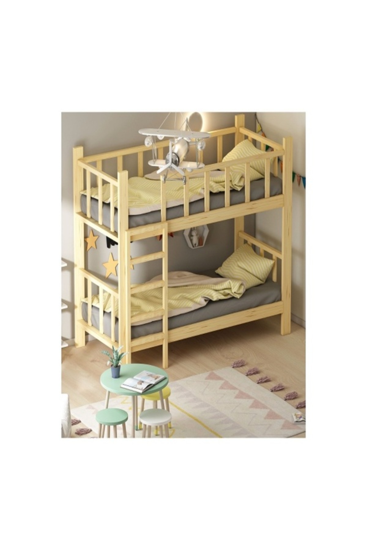 Montessori Ranza Timber'sTeam Woody Montessori Yatak Ranza Doğal Ahşap - Fiyatı, Yorumları