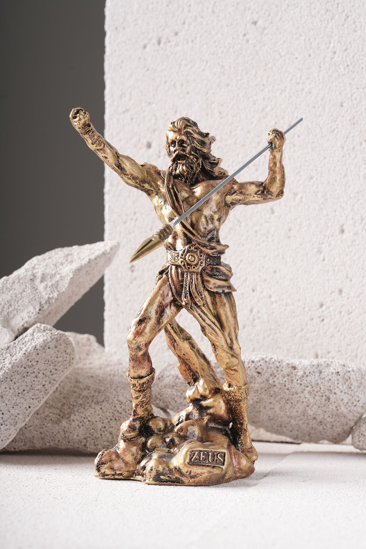 teknotrust ZEUS Mızraklı Obje Biblo