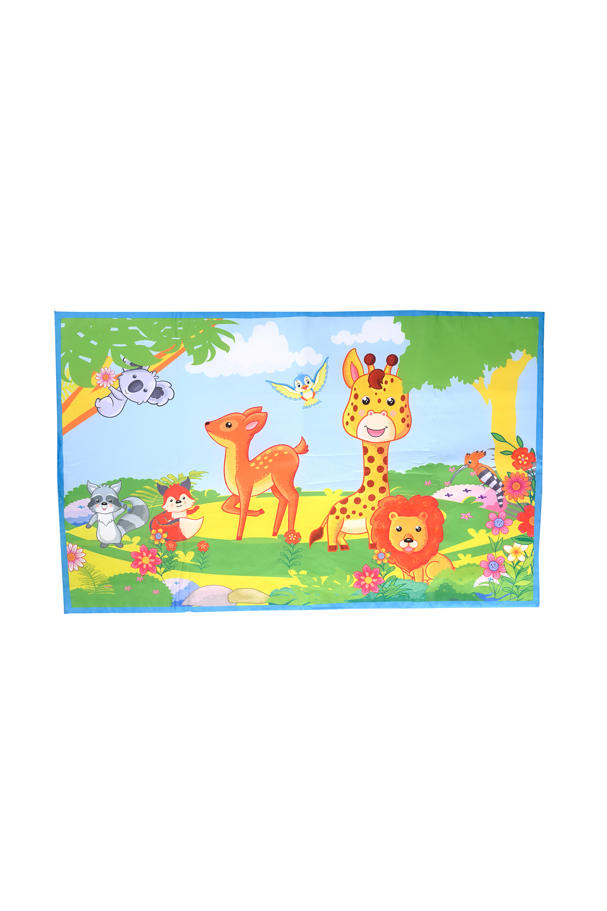 SafeMom 90x145 Bebek, Çocuk, Oyun Matı, Çocuk Halısı - Zoo fotoğrafı 6 (önizleme)