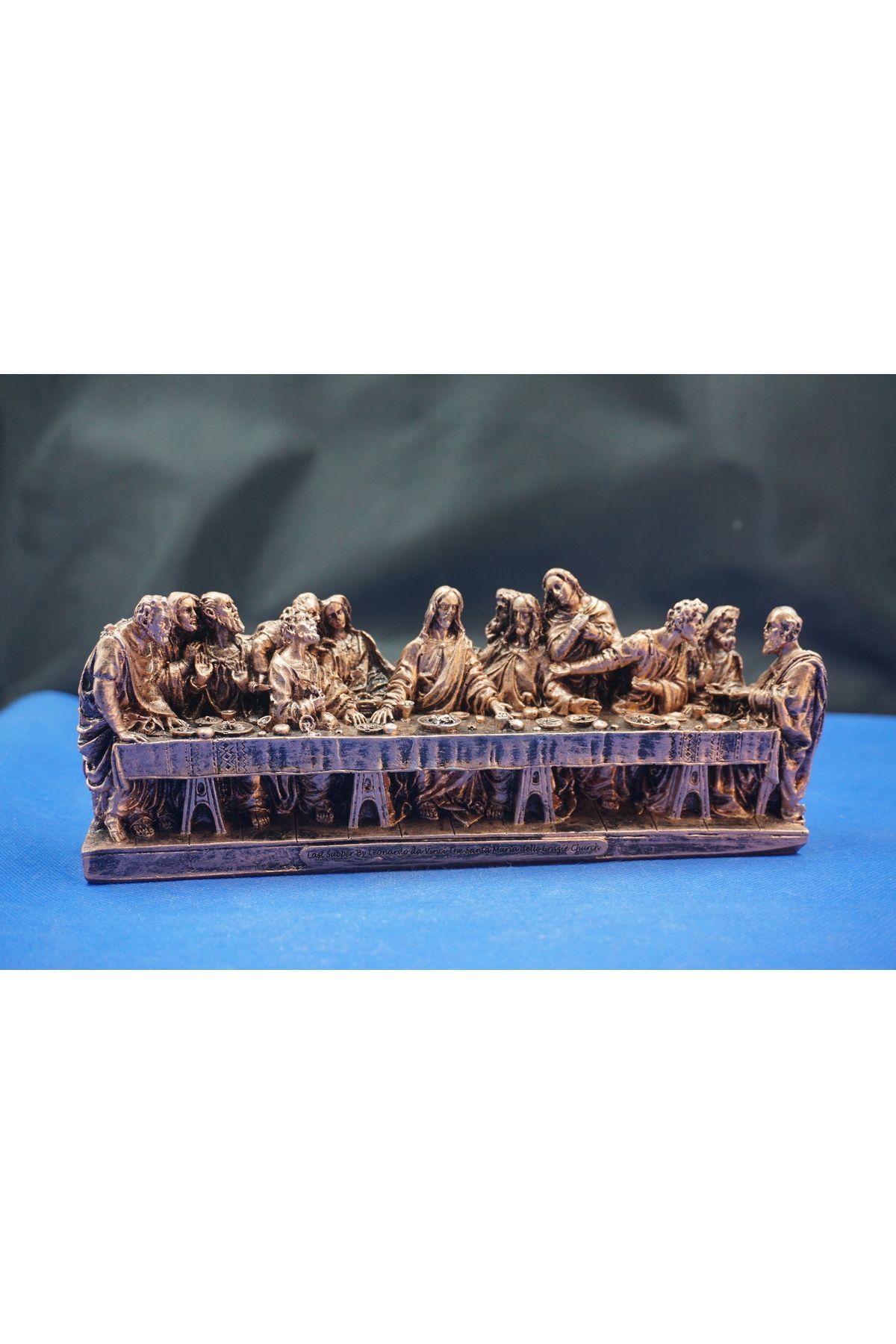 teknotrust Son Akşam Yemeği Biblo Heykel - Ev Ofis Dekoratif Hediyelik Aksesuar (22x9 cm)