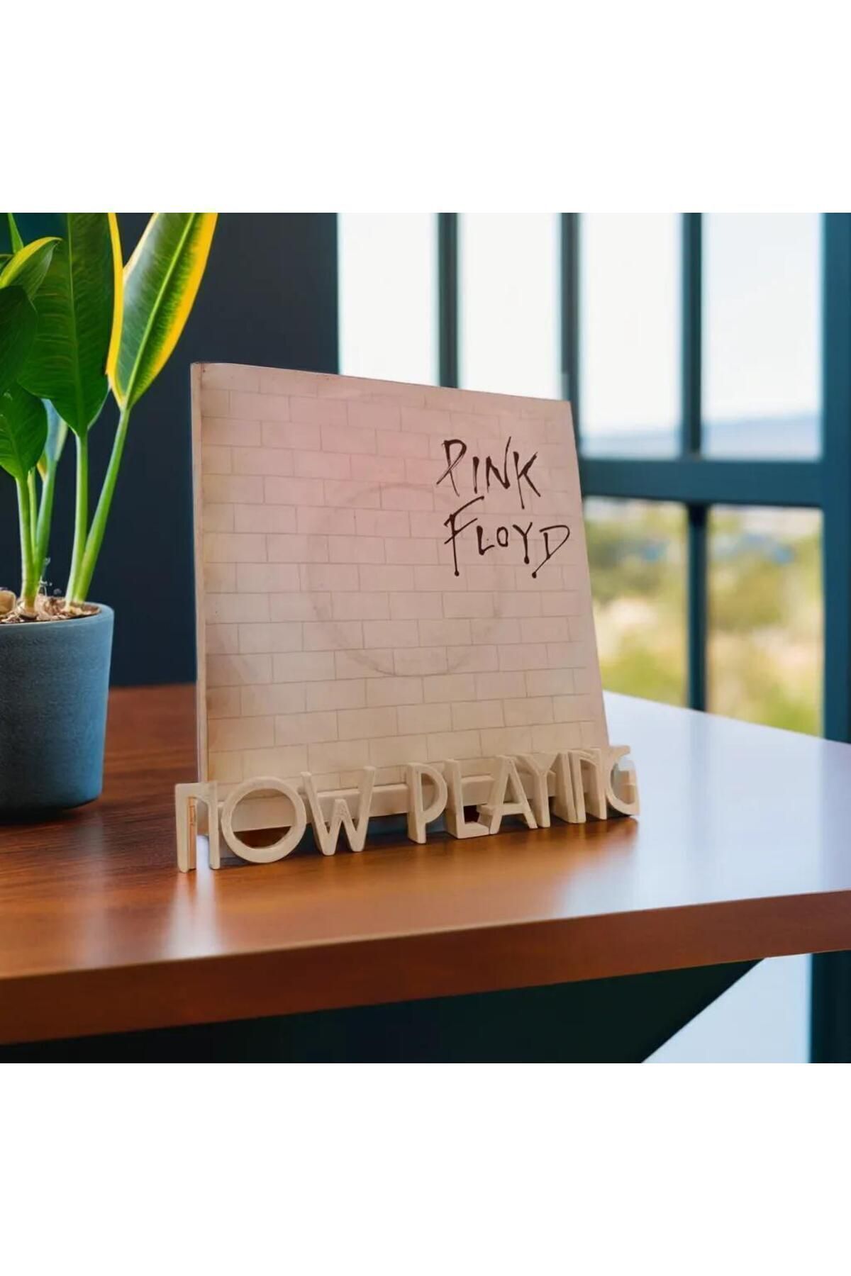 teknotrust Now Playing Plak Sergileme Standı Pla - Beyaz