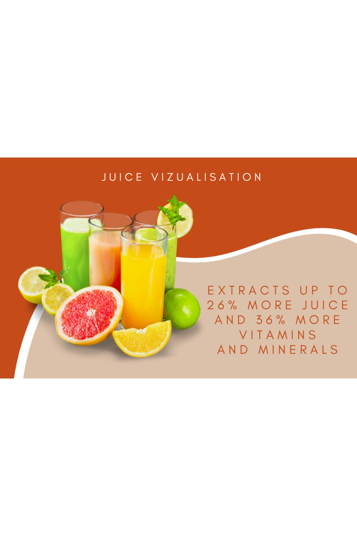 BLEKSY-Fruit and vegetable juicer, BLEKSY®, Power 1000 W, Juice container 500 ml, Pulp container 1 L, red 8