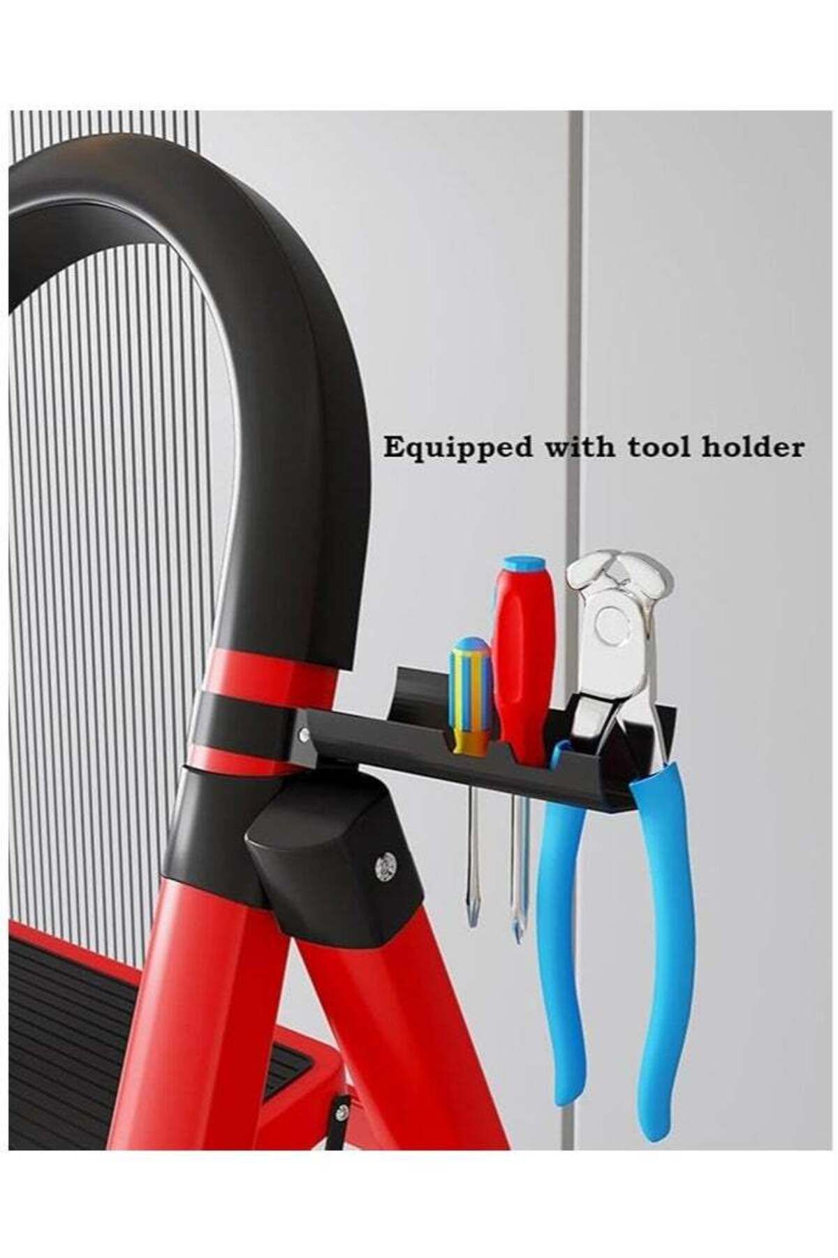 COOYA-Multifunctional portable ladder, durable, foldable design, non-slip steps, easy to use, for home use 3