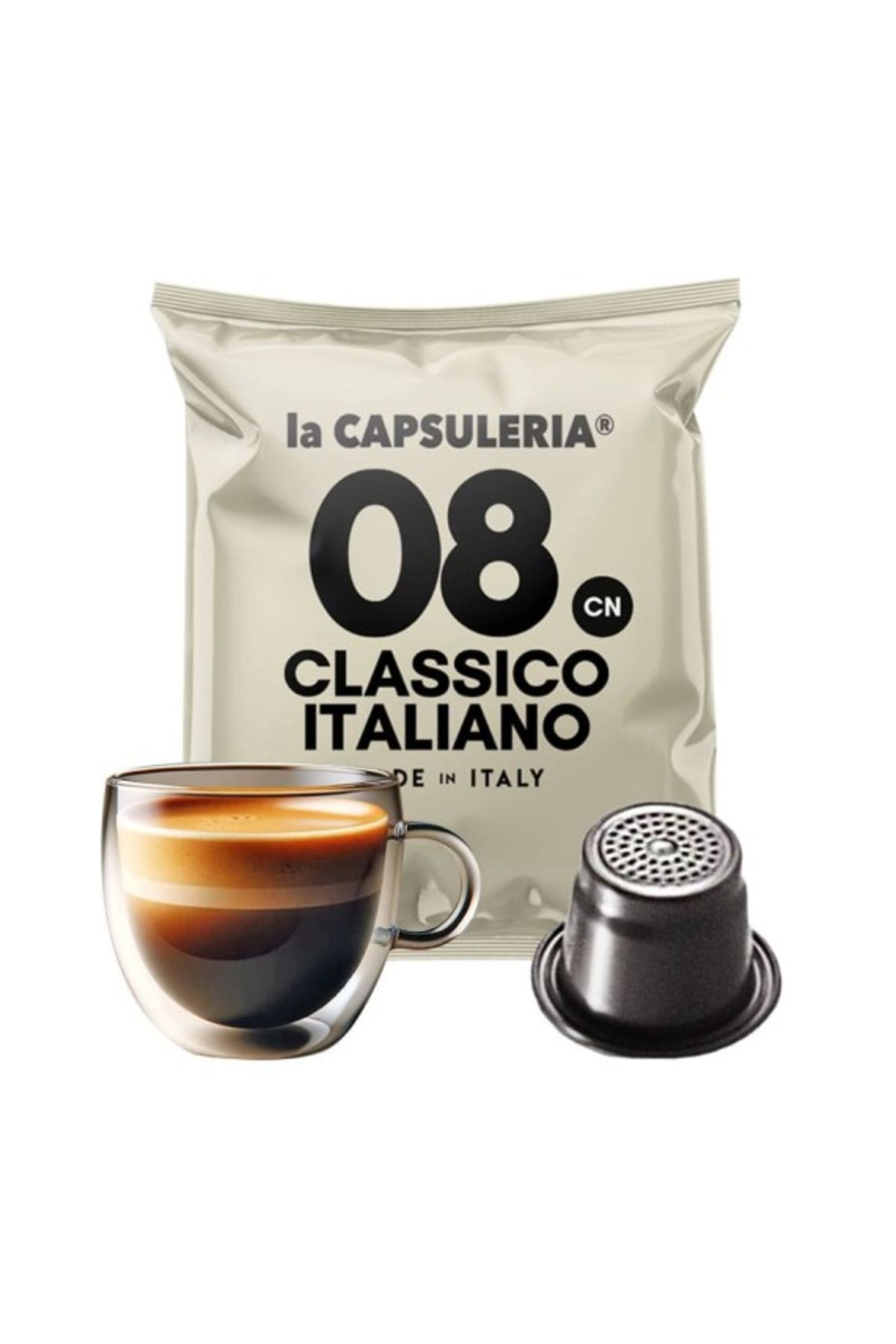 La Capsuleria Cafea Classico Italiano, 100 De Capsule Compatibile Nespresso, - One Size