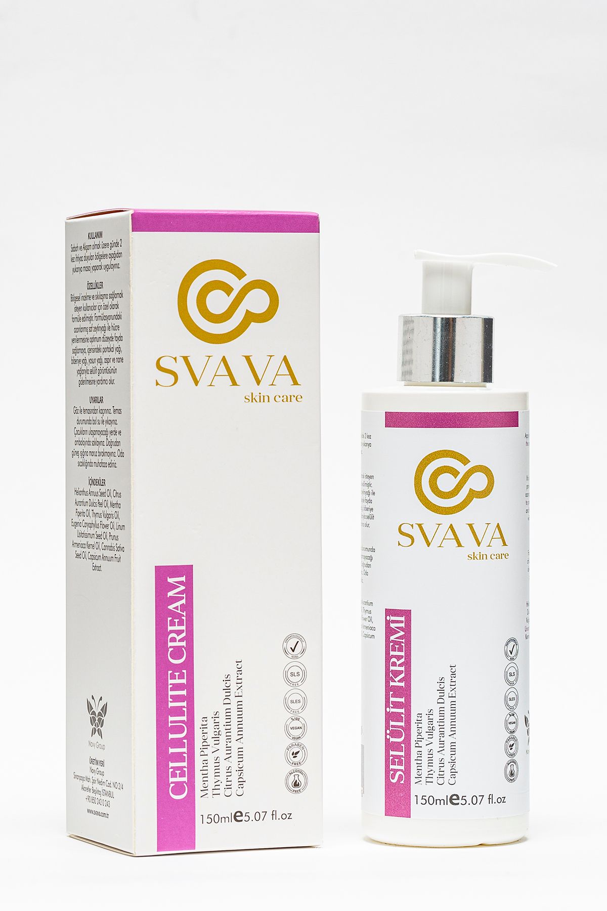 Svava Selülit Karşıtı Sıkılaştırıcı Krem 150 ml