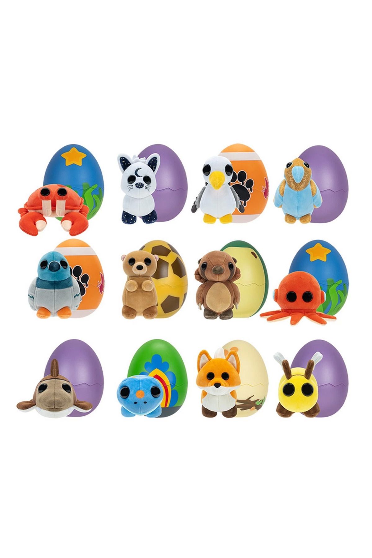 TOYFEST 1 ADET - Adoptme Sürpriz Peluş 12 cm S5 - 1 ADET