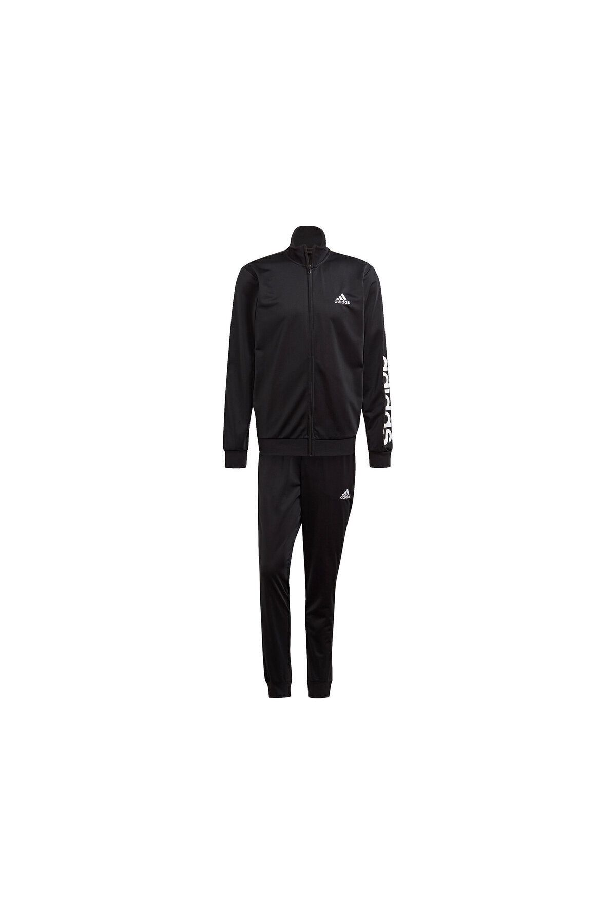 ست گرمکن مشکی مردانه لباس ورزشی یونیسکس برش راحت مناسب برای استفاده روزانه و ورزش adidas