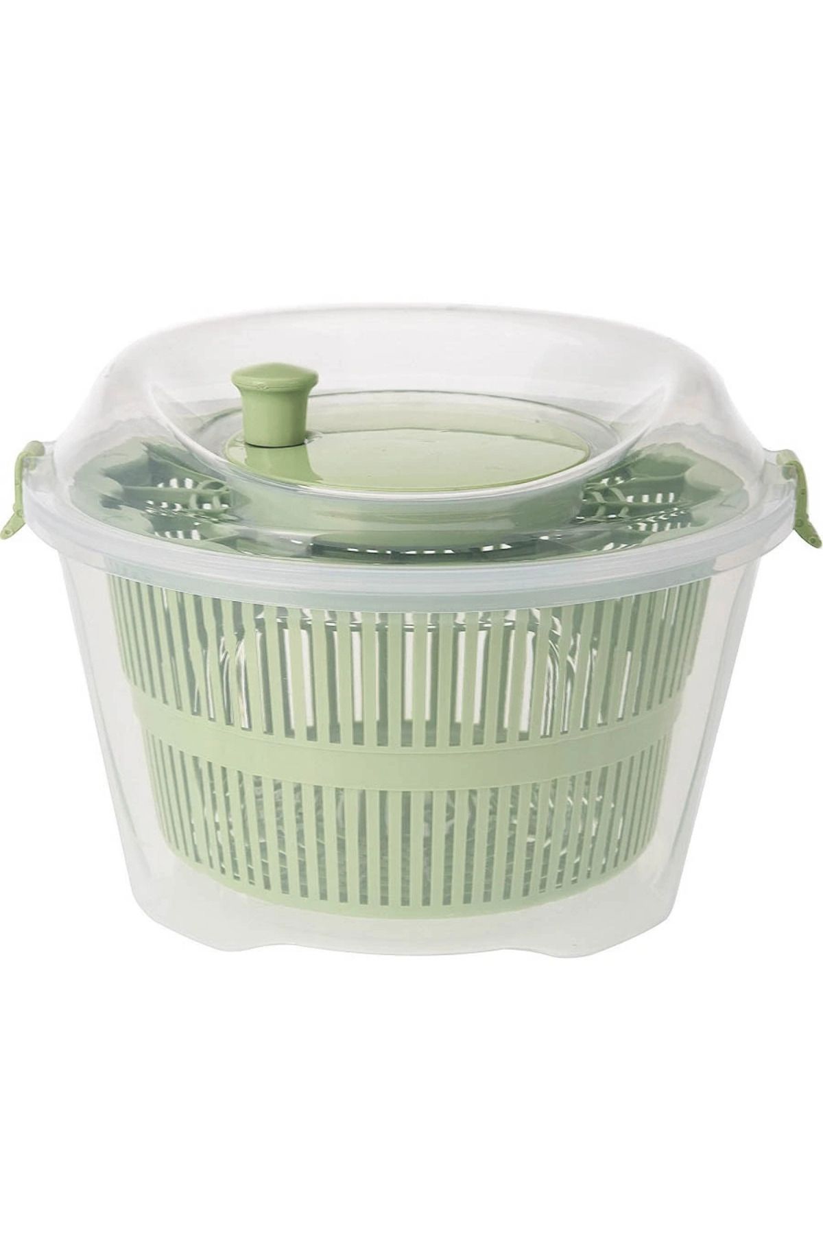 Herum Uscător Centrifugal De Salată, Verde, 4,4 L - Mărime unică